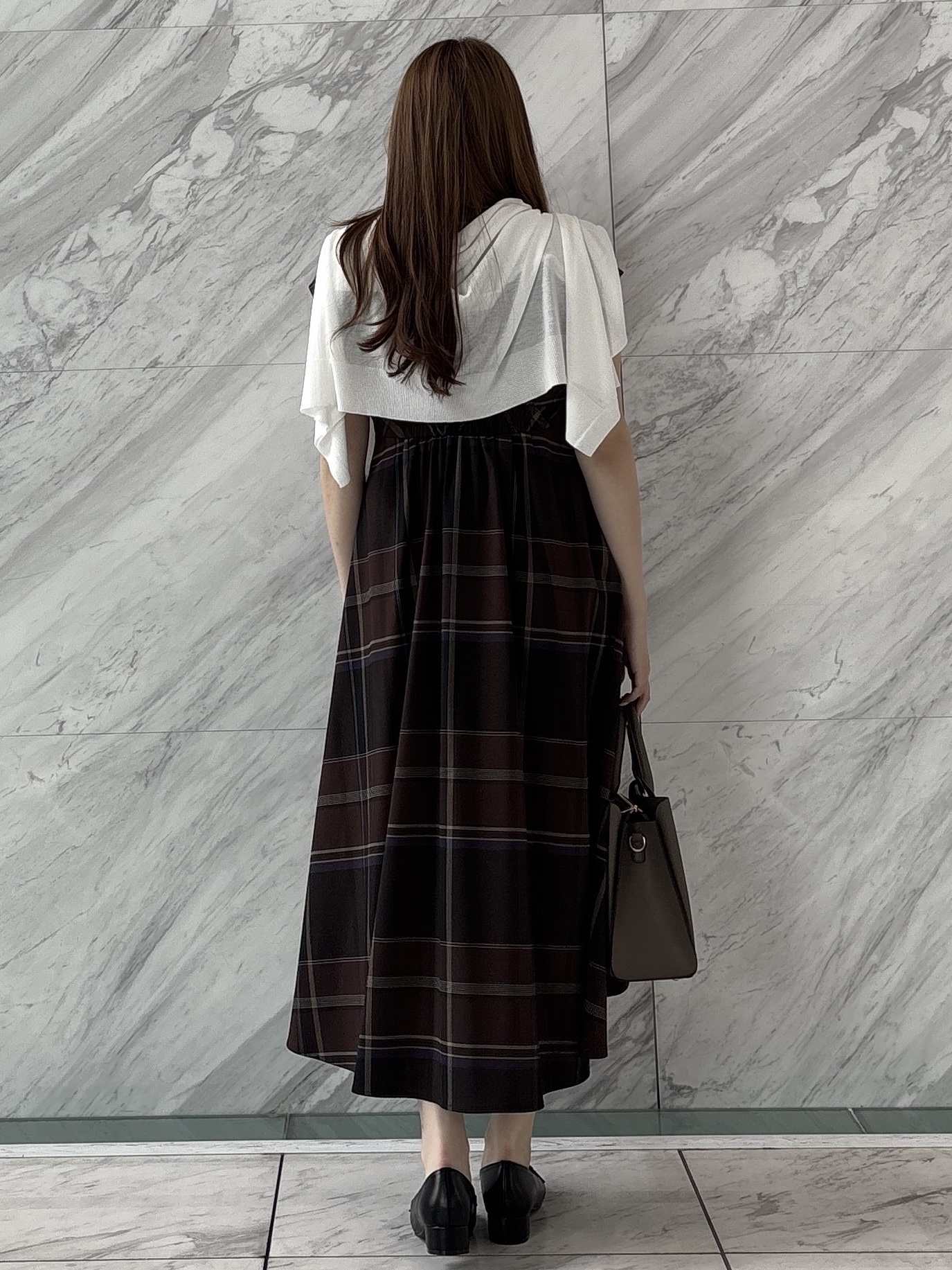 sayaさんの「grove｜高評価！【UVカット】ベーシックショートカーディガン」を使ったコーディネート