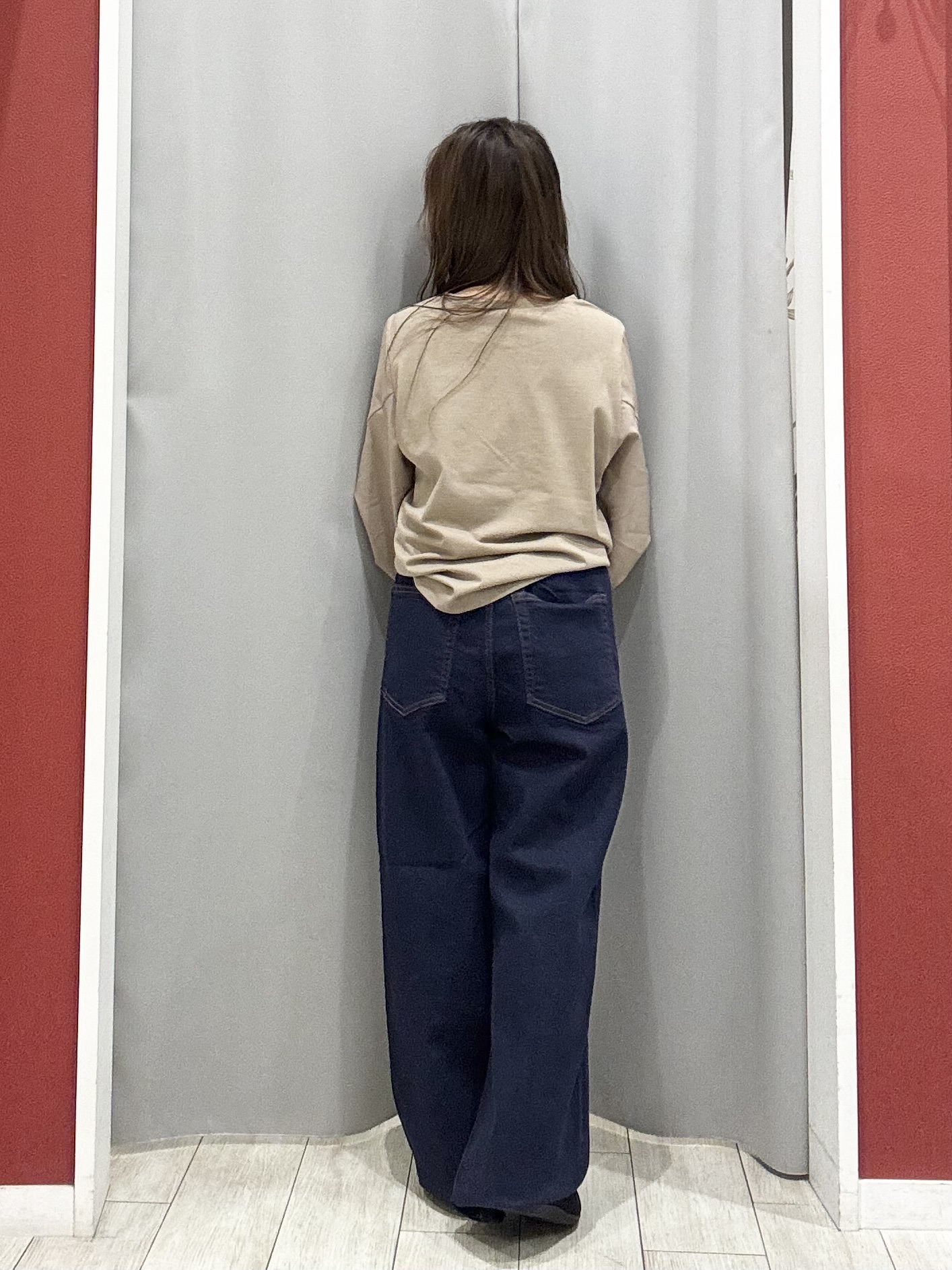 shioさんの「SHOO･LA･RUE｜【S-LL/洗濯機可/二の腕カバー】楽に上品見え ツイストスリーブトップス」を使ったコーディネート