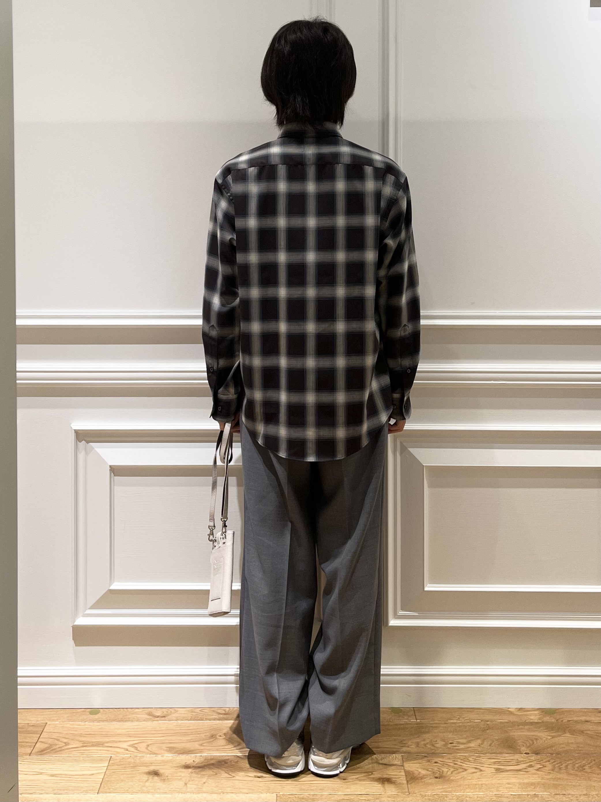 Watanabeさんの「DRESSTERIOR｜【日本製】オンブレーチェックシャツ」を使ったコーディネート