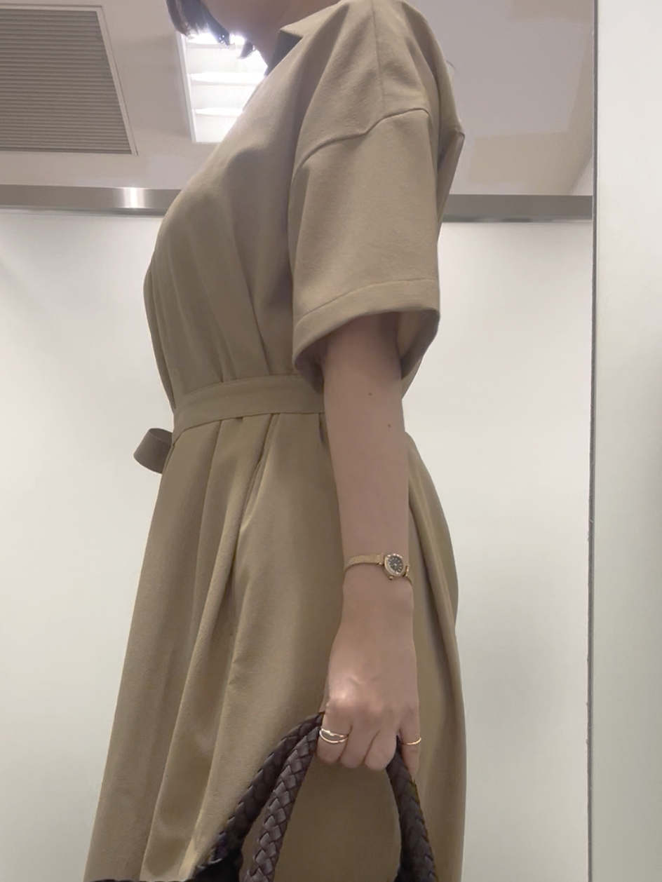 まどかさんの「UNTITLED｜【残暑も快適/UVカット/接触冷感】エアリークールワンピース」を使ったコーディネート