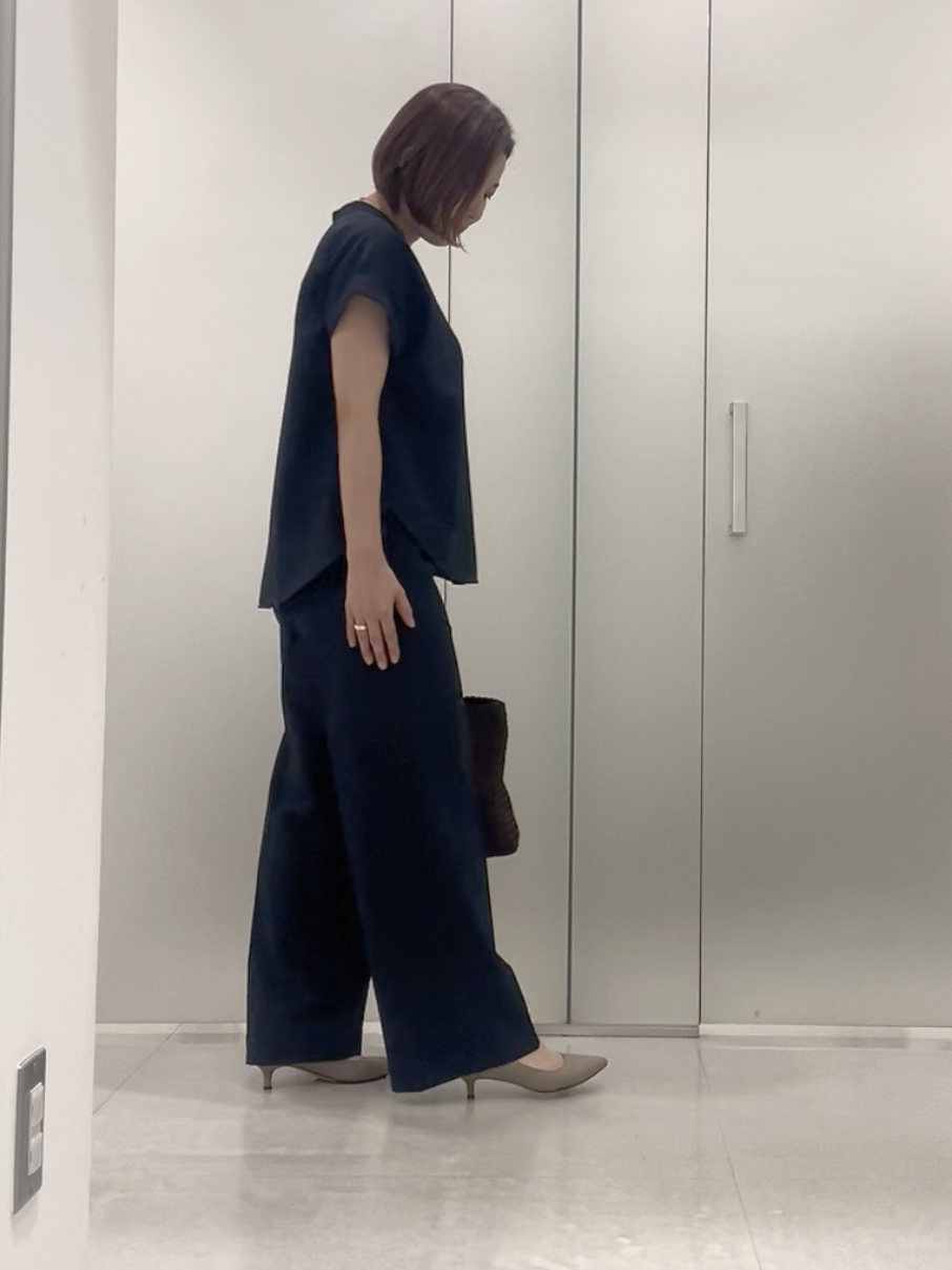 まどかさんの「UNTITLED｜【セットアップ可/UVカット】エアリークールブラウス」を使ったコーディネート