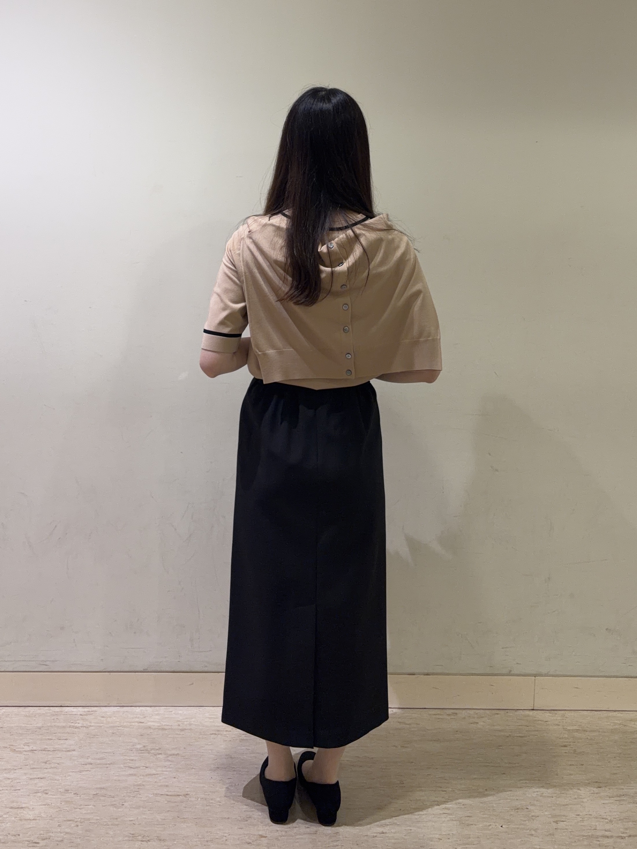 mayuさんの「UNTITLED｜【アンサンブル可能/秋羽織り】コンパクトニットカーディガン」を使ったコーディネート