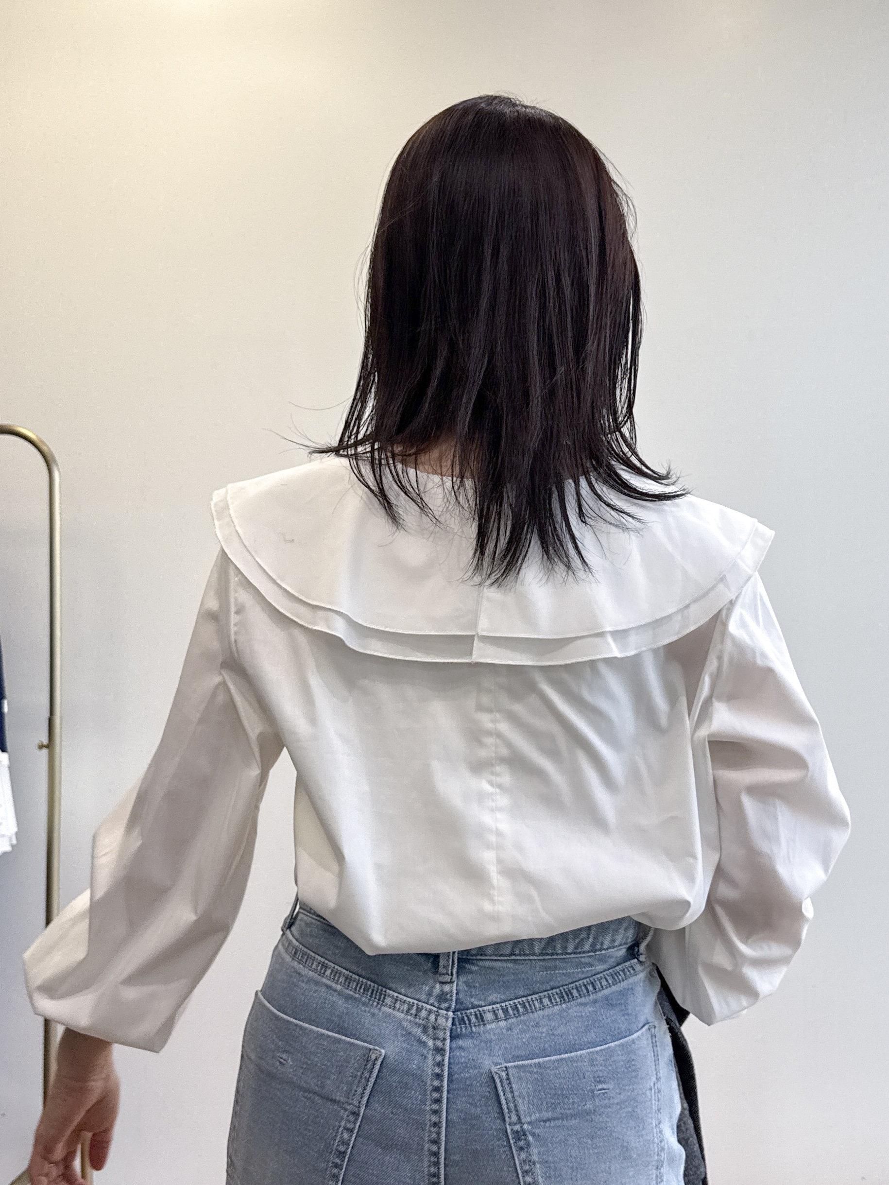 そねなおさんの「OPAQUE.CLIP｜ストレッチバギーデニム【洗濯機洗い可】《SS～LL》」を使ったコーディネート