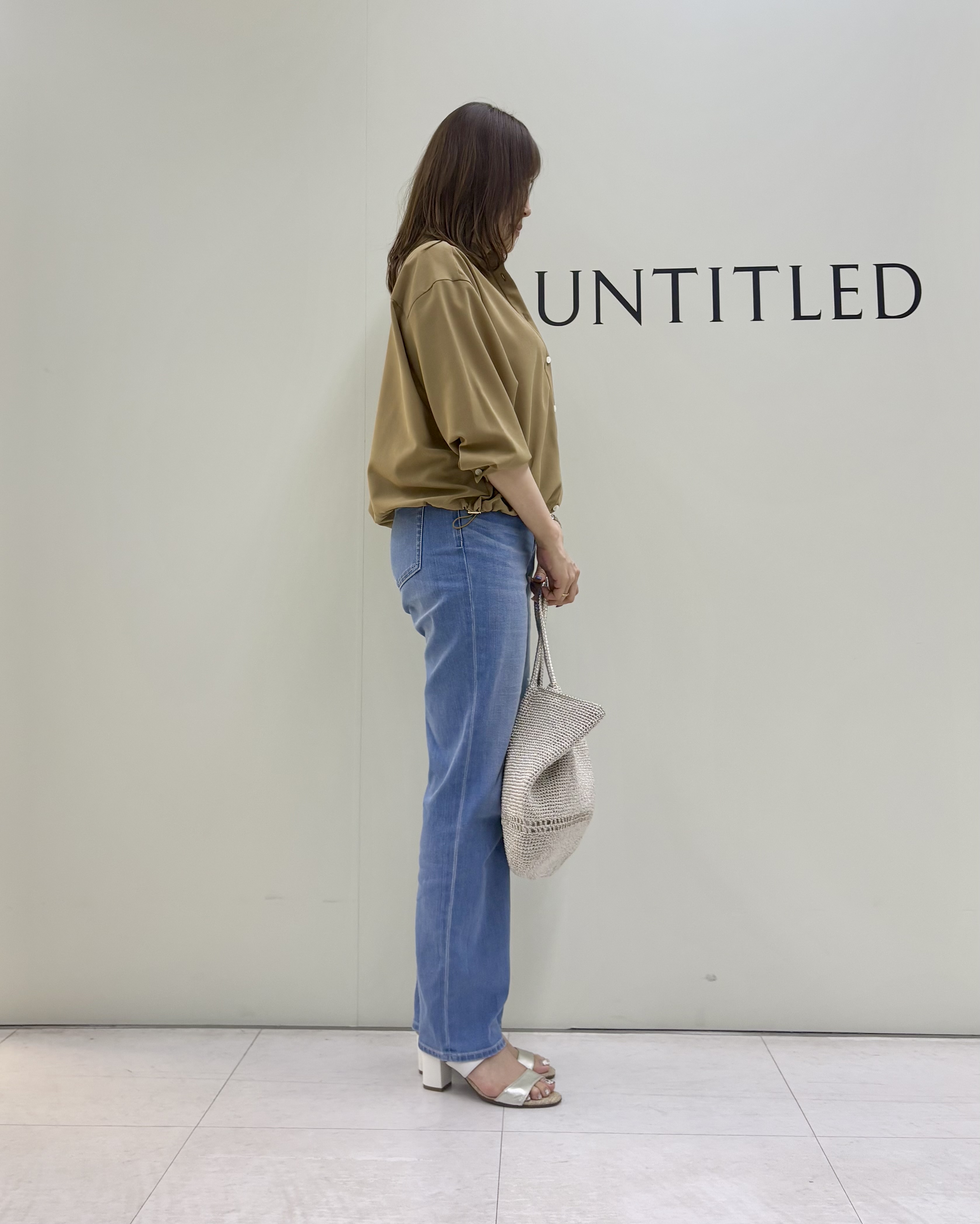 Sakaiさんの「UNTITLED｜【秋羽織り/セットアップ可/UVカット】エアリークールドロストシャツ」を使ったコーディネート