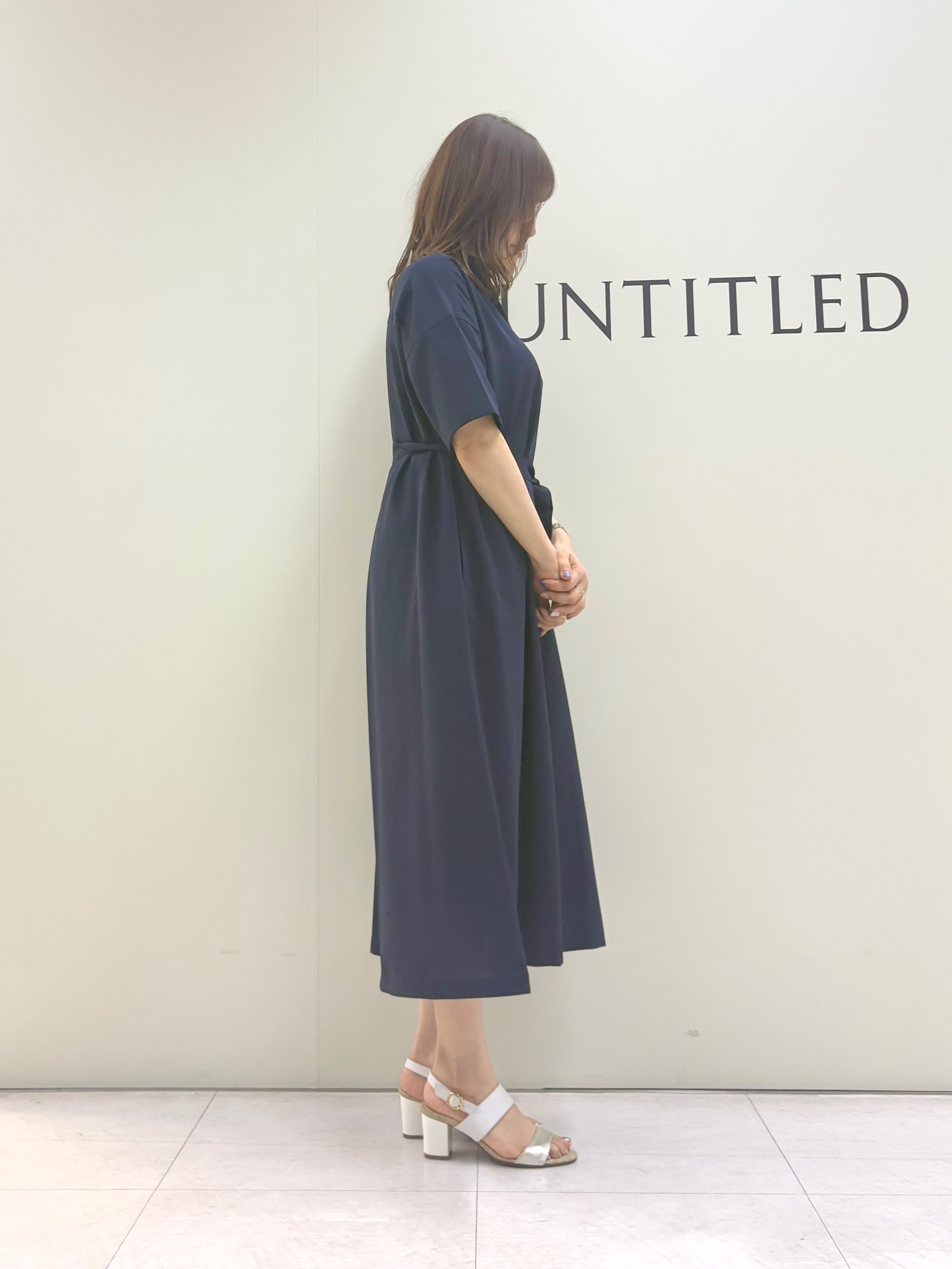 Sakaiさんの「UNTITLED｜【初秋も活躍/UVカット/接触冷感】エアリークールワンピース」を使ったコーディネート