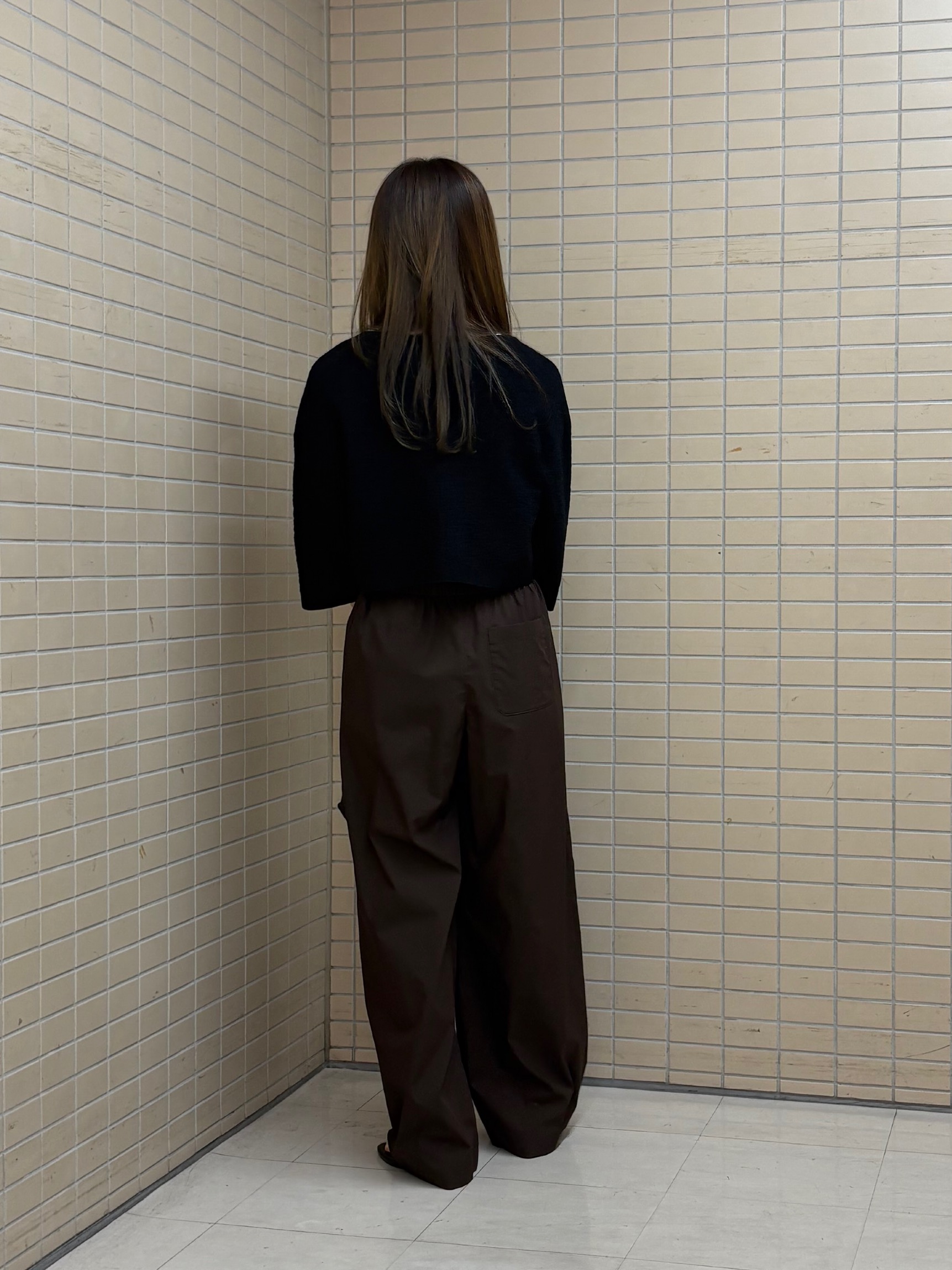 kyokaさんの「UNTITLED｜◆【ストレッチ性/洗える】短丈ニットカーディガン」を使ったコーディネート