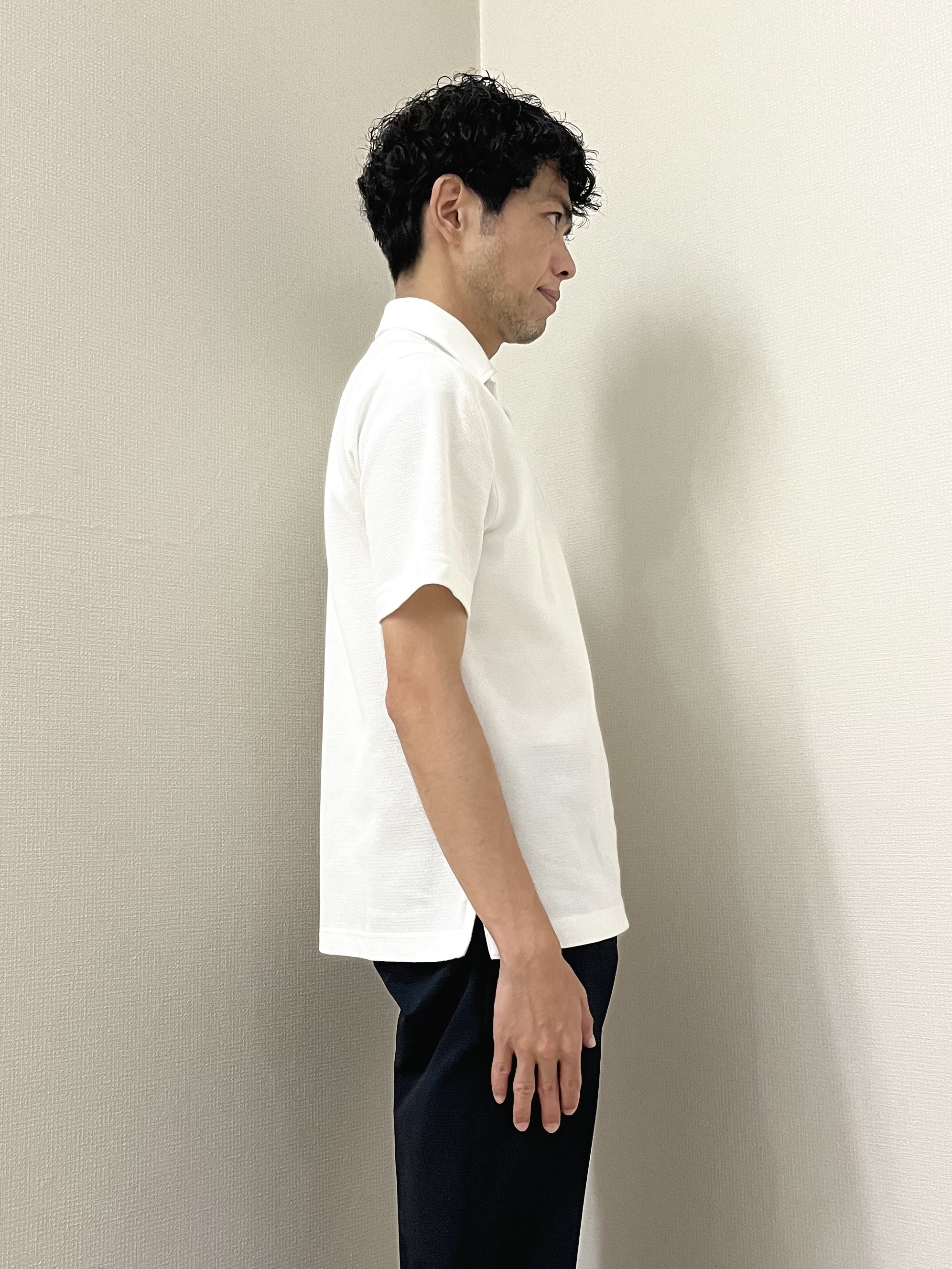 URAさんの「TAKEO KIKUCHI｜【抗菌防臭】ステイフレッシュ ポロシャツ」を使ったコーディネート