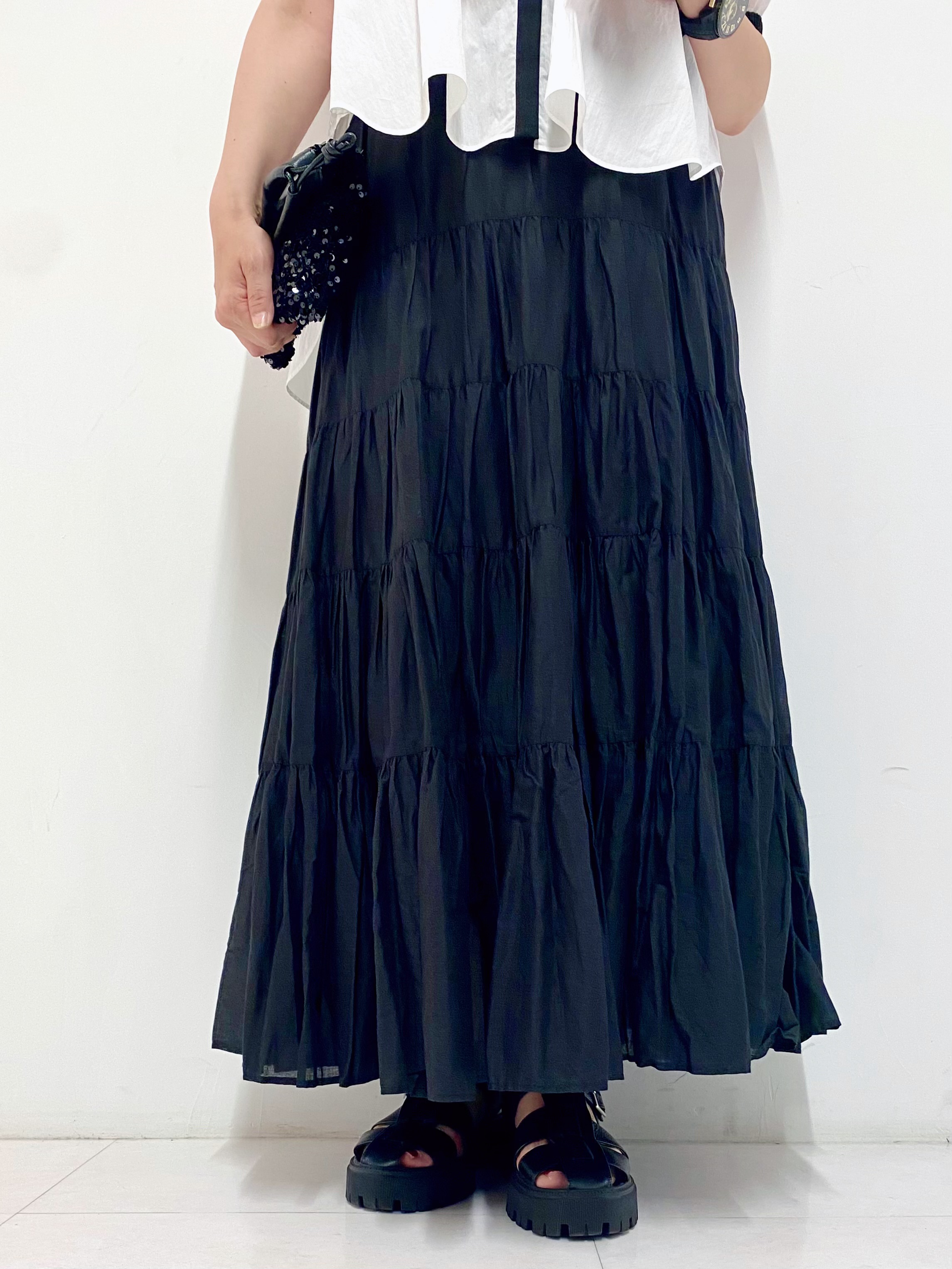 Sawaguchiさんの「DRESSTERIOR｜【着映え】ブザム チュニックブラウス」を使ったコーディネート