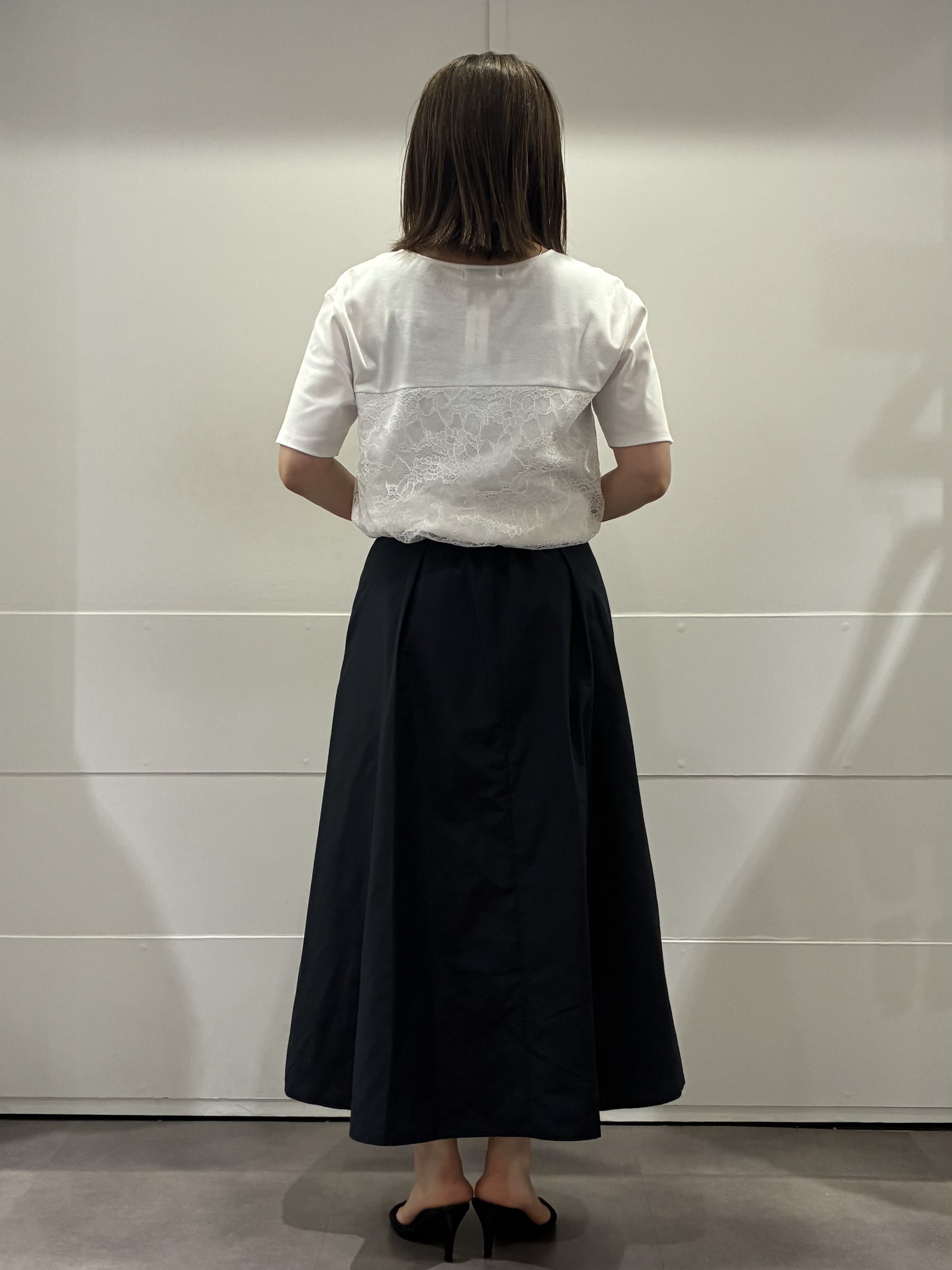 ちいさんの「Reflect｜【UVカット／接触冷感／手洗い可】ラッセルレースプルオーバー」を使ったコーディネート