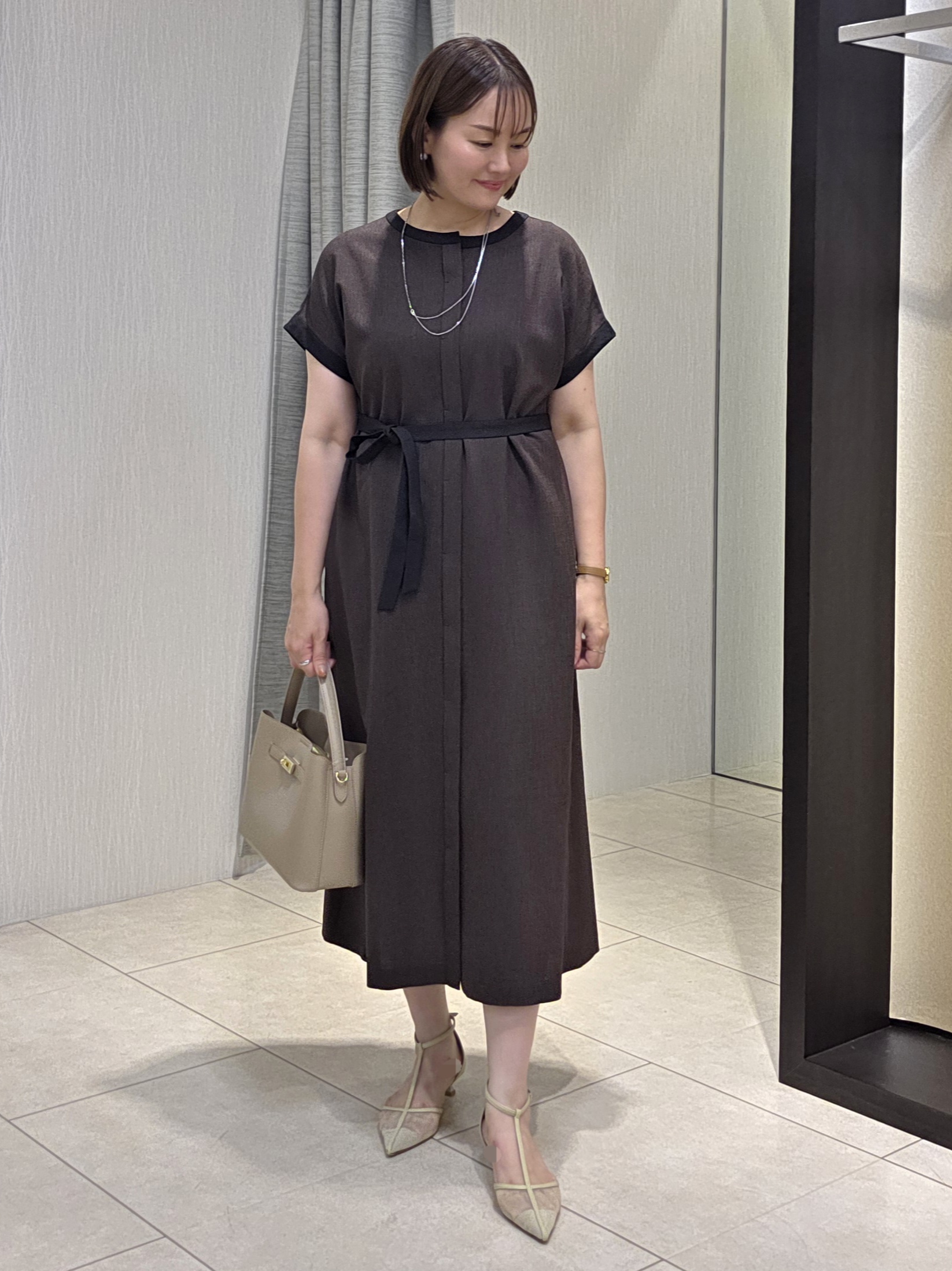 naokoさんの「UNTITLED｜◆【アンサンブル可】ポコポコカーディガン」を使ったコーディネート