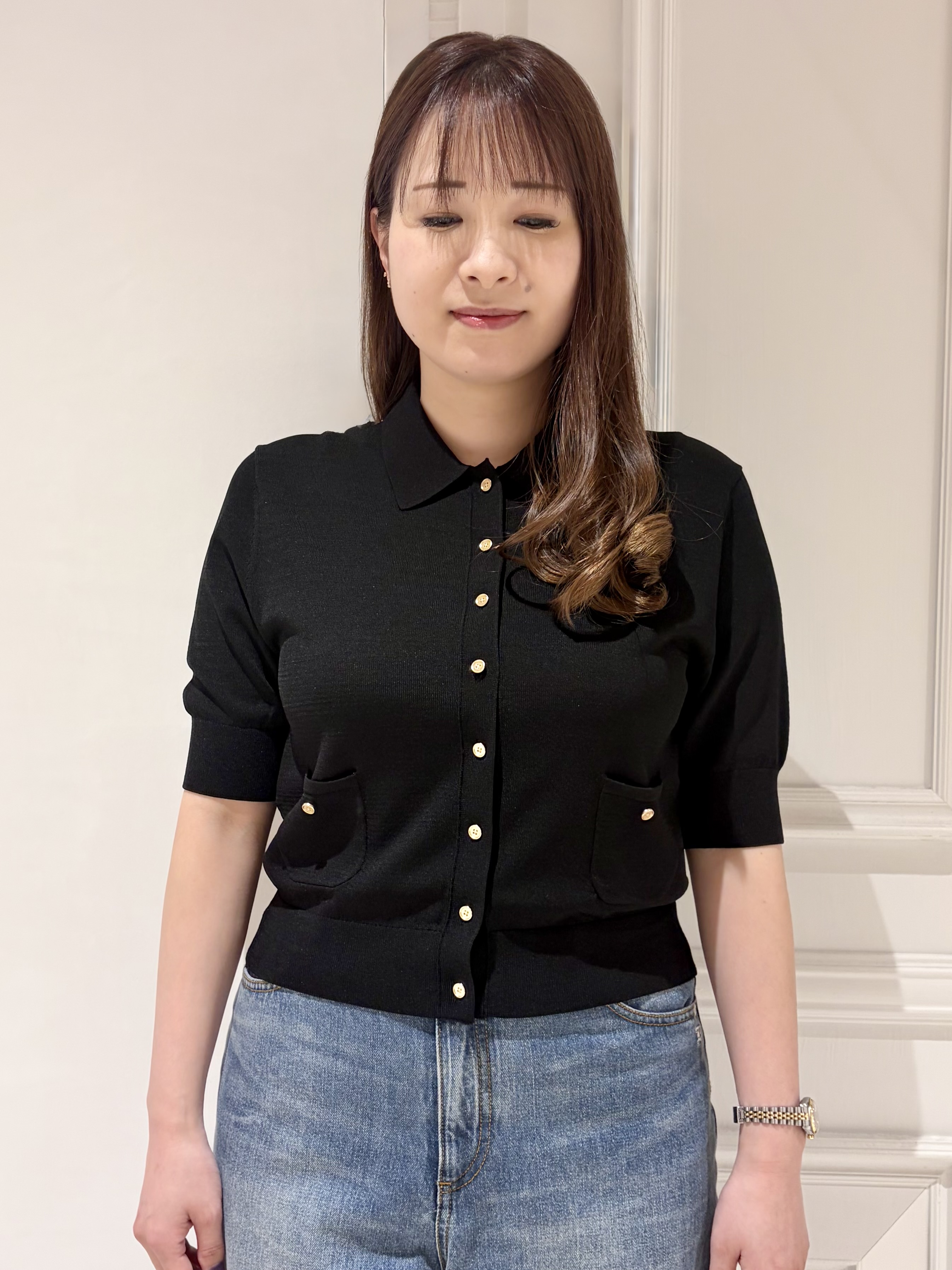 minowaさんの「DRESSTERIOR｜【UVカット】クールタッチ シャツカーディガン」を使ったコーディネート