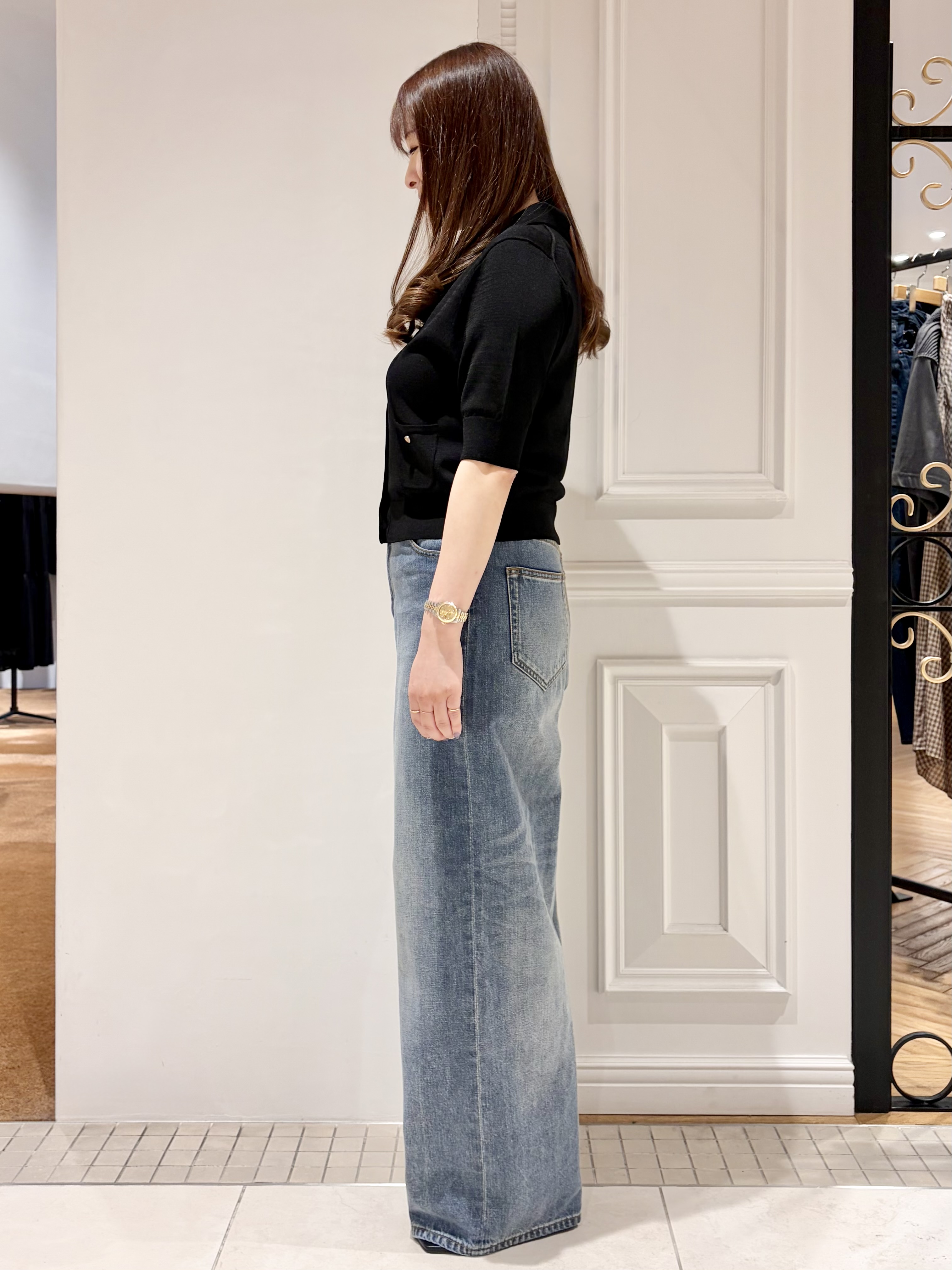 minowaさんの「DRESSTERIOR｜【UVカット】クールタッチ シャツカーディガン」を使ったコーディネート