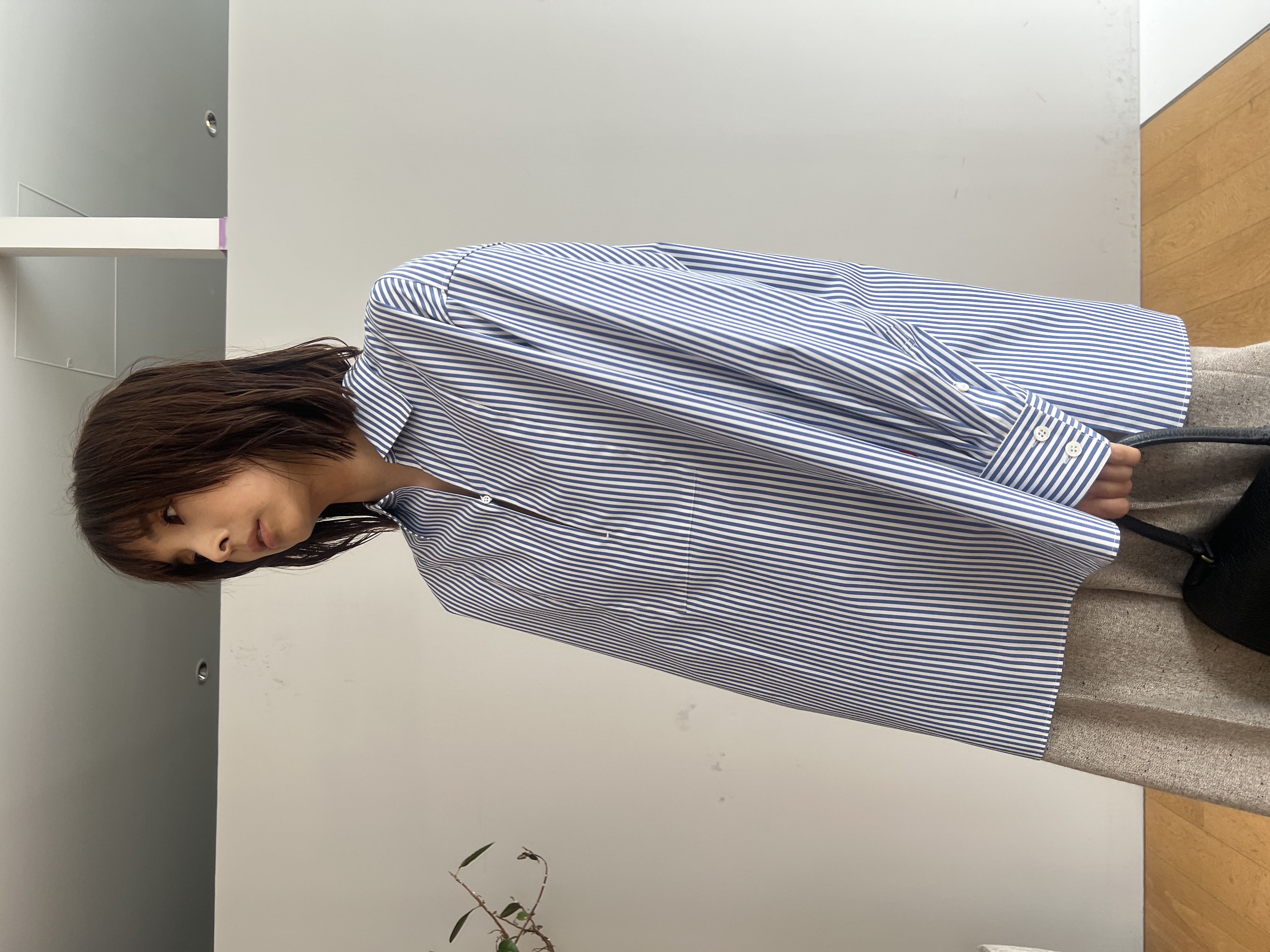misaさんの「DRESSTERIOR｜【セットアップ可】ネップツイードバミューダパンツ」を使ったコーディネート