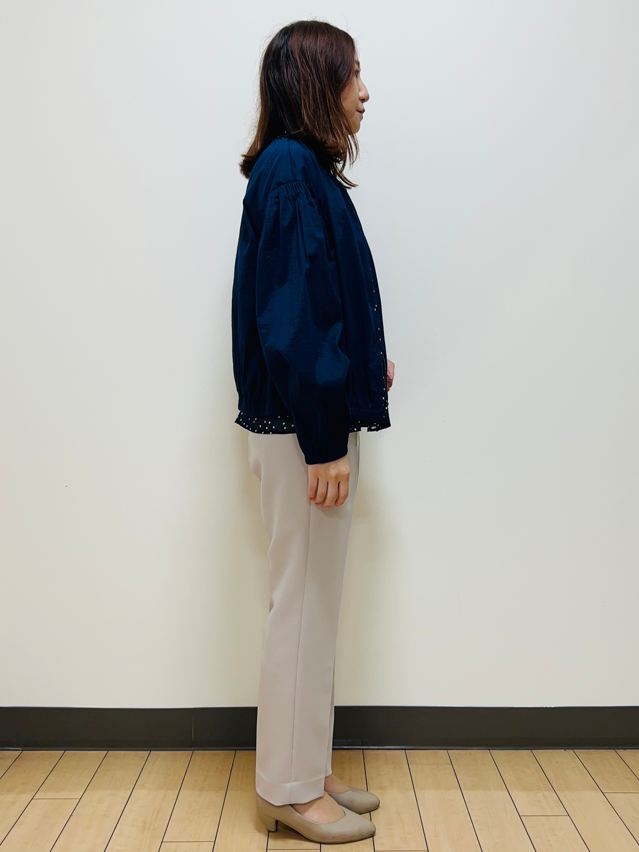 miiiさんの「Reflect｜フロントファスナーシアーブルゾン」を使ったコーディネート