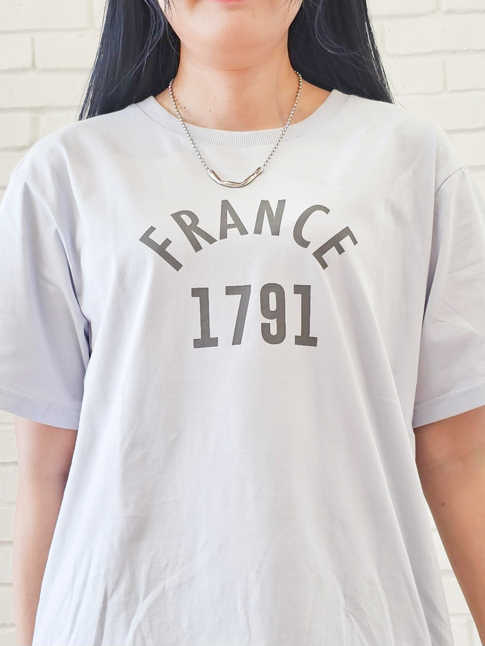 ゆゆさんの「SHOO･LA･RUE｜【洗濯機可/S-LL】夏に快適サラサラ感 大人のプリントTシャツ」を使ったコーディネート