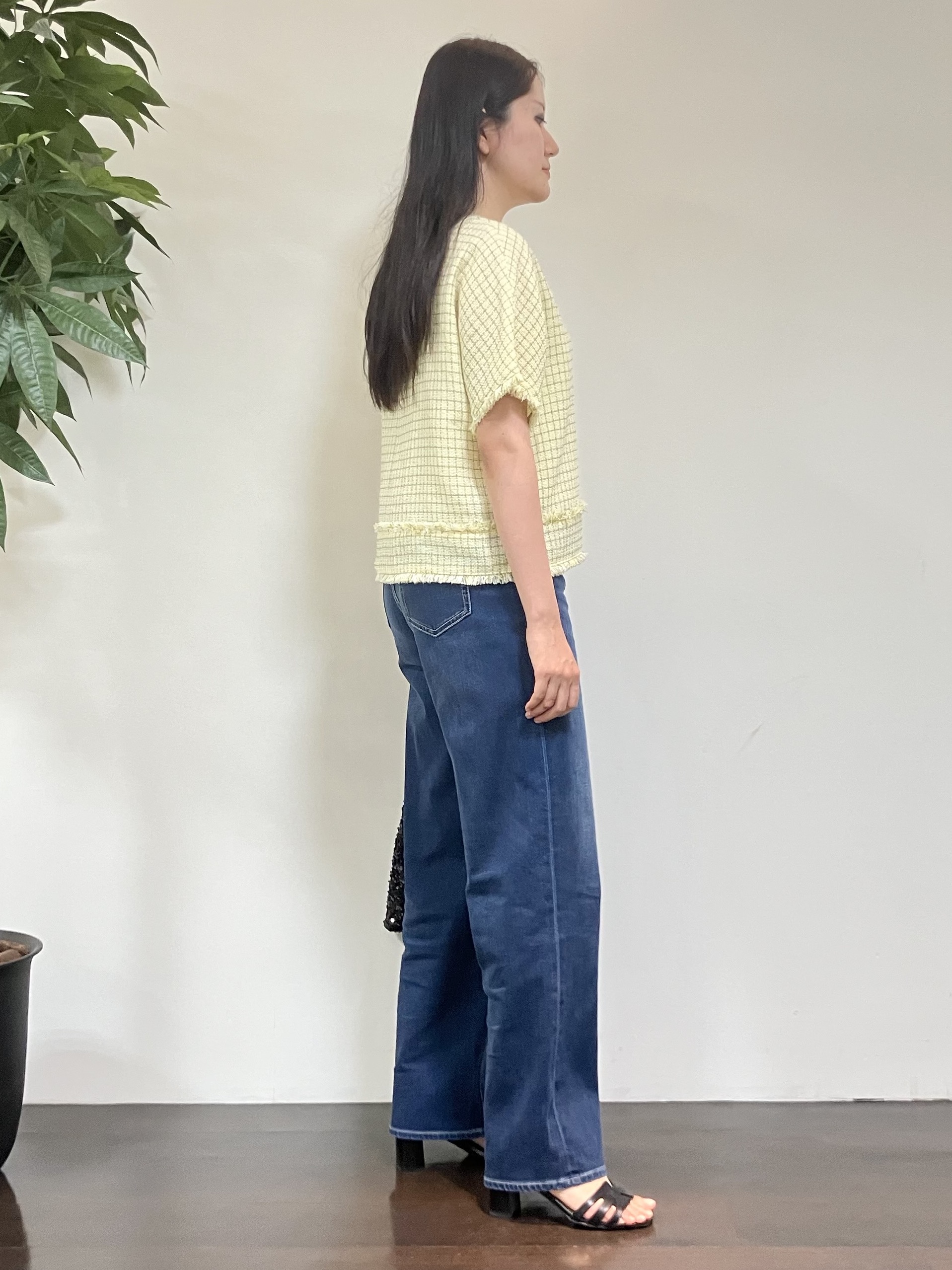 カレンさんの「UNTITLED｜◆ファンシーツイードブラウス」を使ったコーディネート