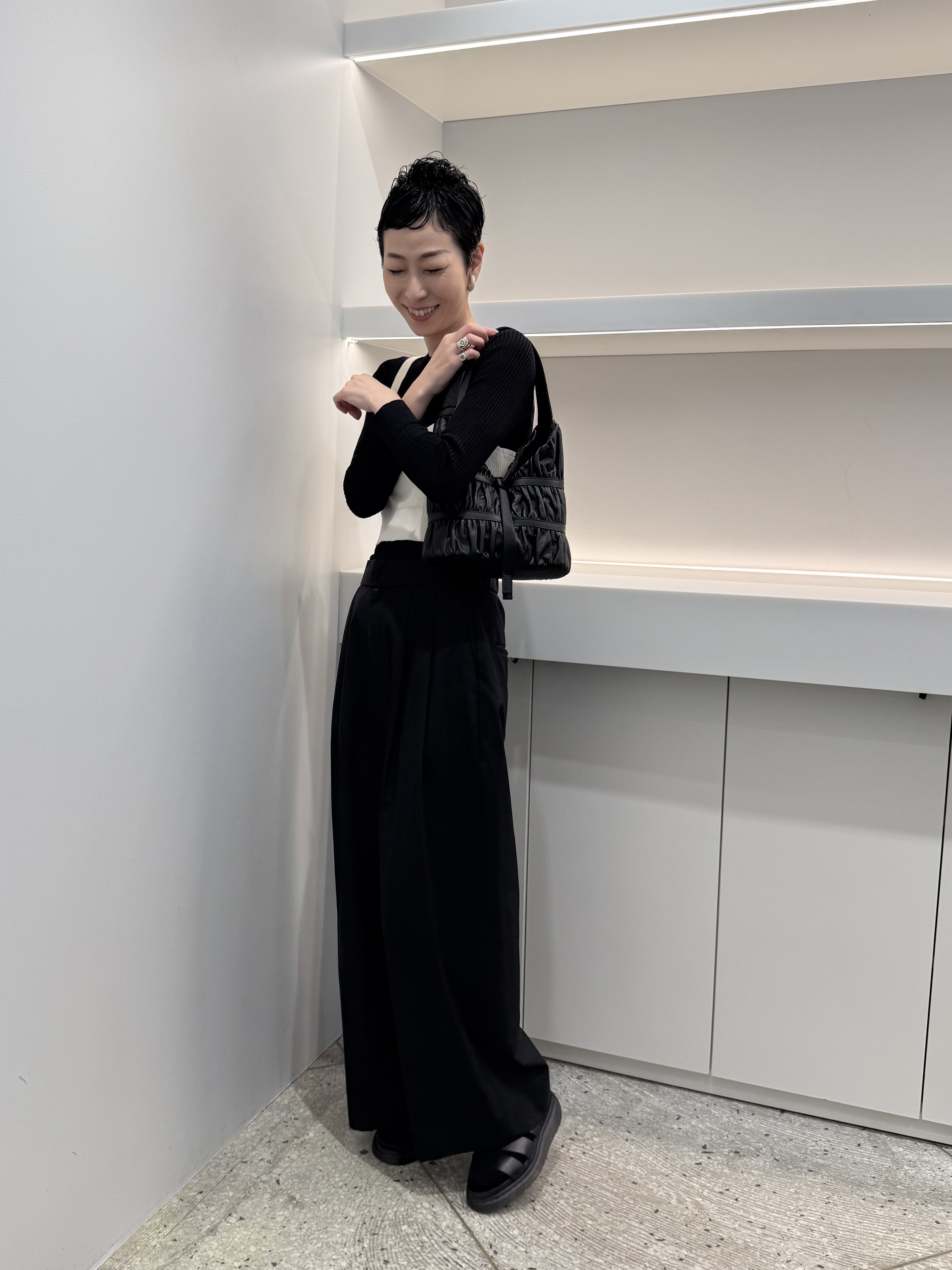 Kさんの「HIROKO HAYASHI｜CRESPA（クレスパ）ワンショルダーバッグ」を使ったコーディネート