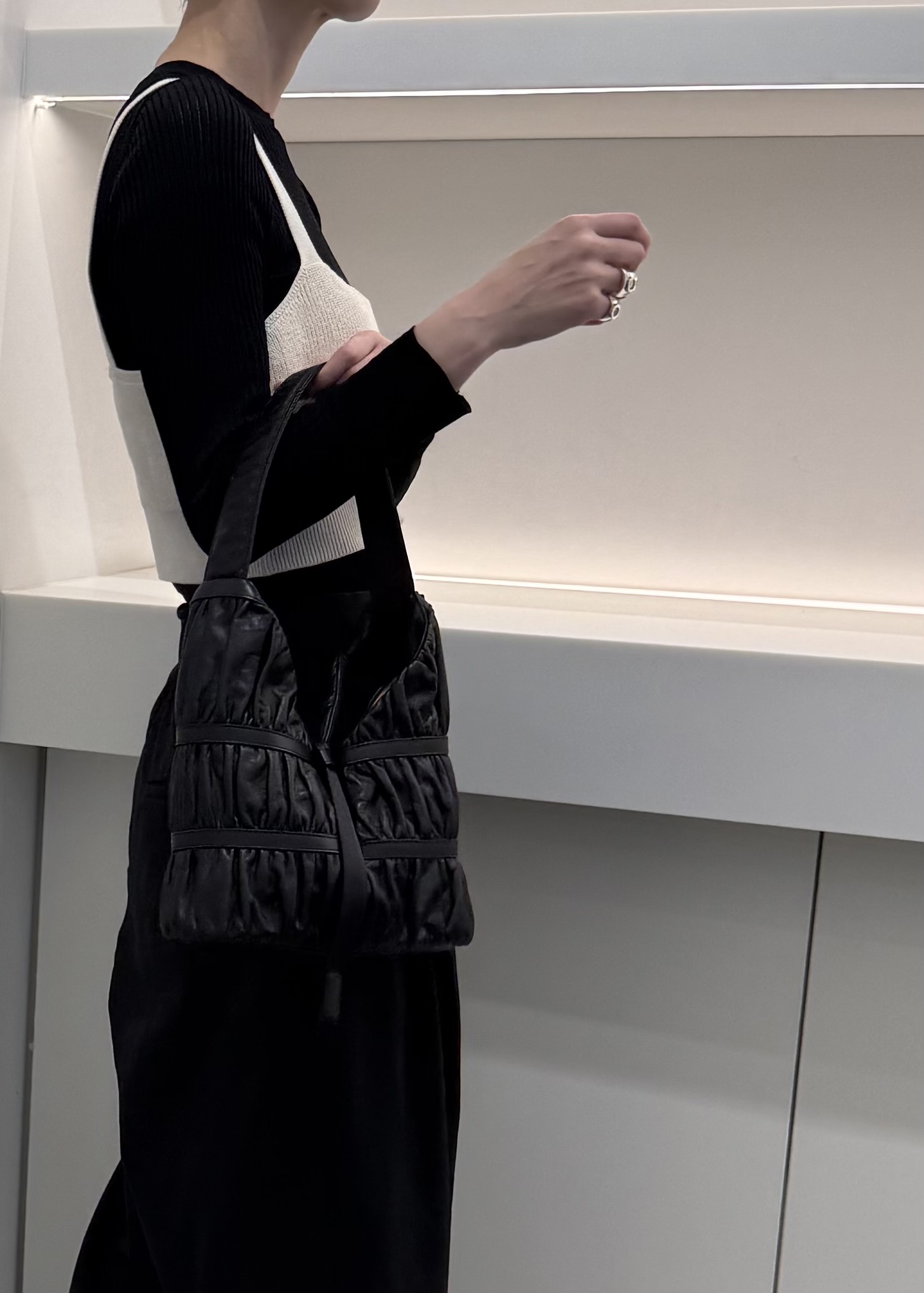 Kさんの「HIROKO HAYASHI｜CRESPA（クレスパ）ワンショルダーバッグ」を使ったコーディネート