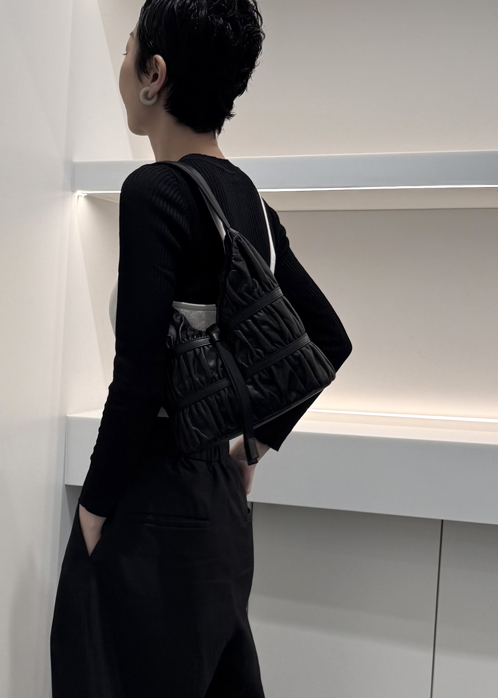 Kさんの「HIROKO HAYASHI｜CRESPA（クレスパ）ワンショルダーバッグ」を使ったコーディネート