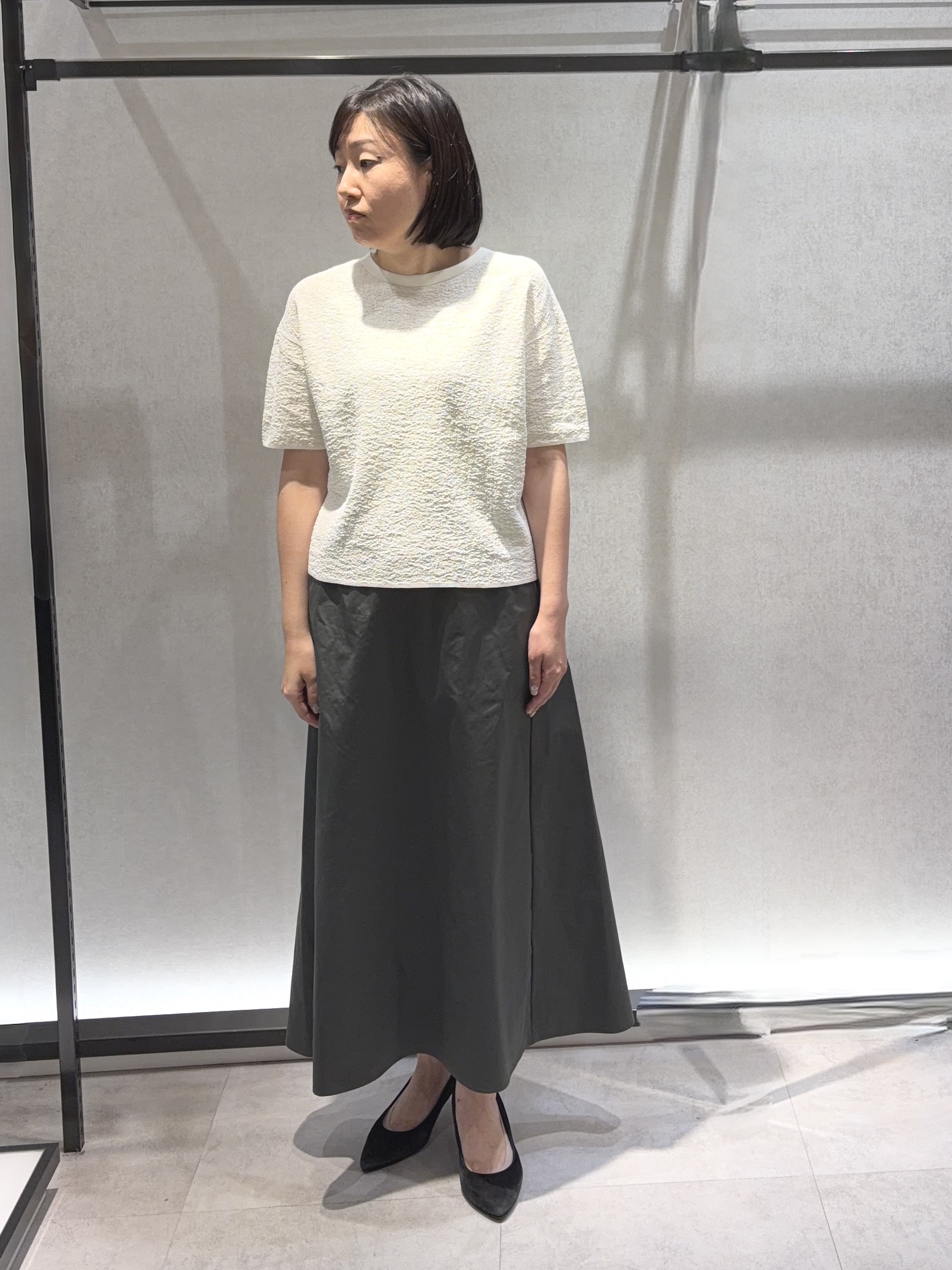 わたなべさんの「UNTITLED｜【セットアップ可/ストレッチ性】ドライタッチニットプルオーバー」を使ったコーディネート
