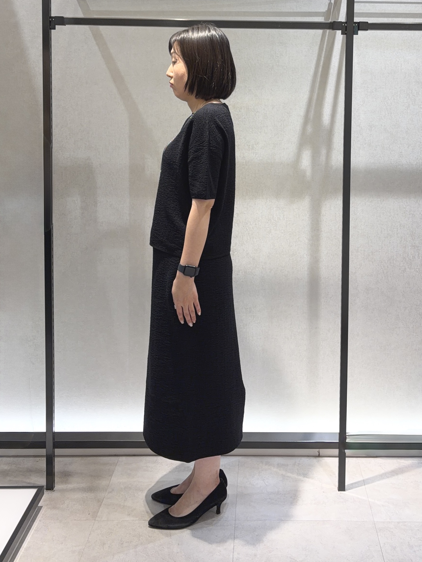 わたなべさんの「UNTITLED｜【セットアップ可/ストレッチ性】ドライタッチニットプルオーバー」を使ったコーディネート