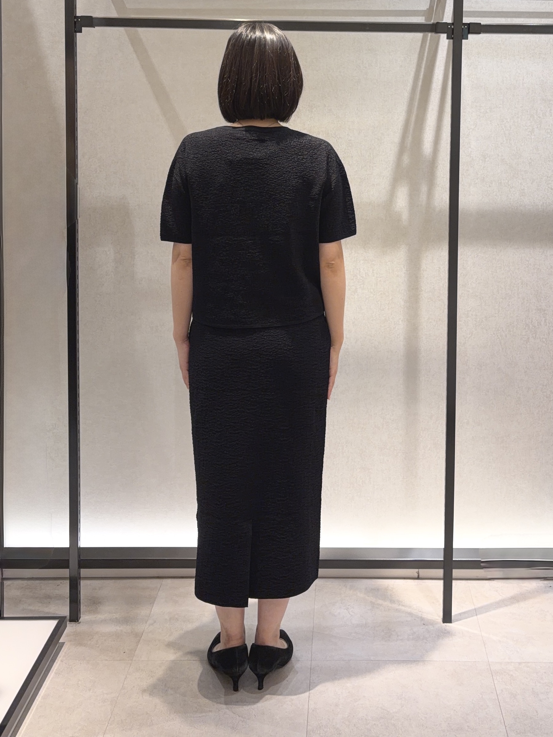 わたなべさんの「UNTITLED｜【セットアップ可/ストレッチ性】ドライタッチニットプルオーバー」を使ったコーディネート