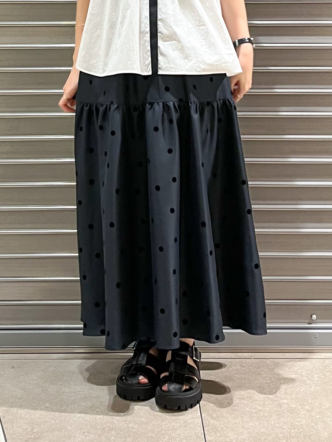 じゅんさんの「DRESSTERIOR｜【着映え】ブザム チュニックブラウス」を使ったコーディネート