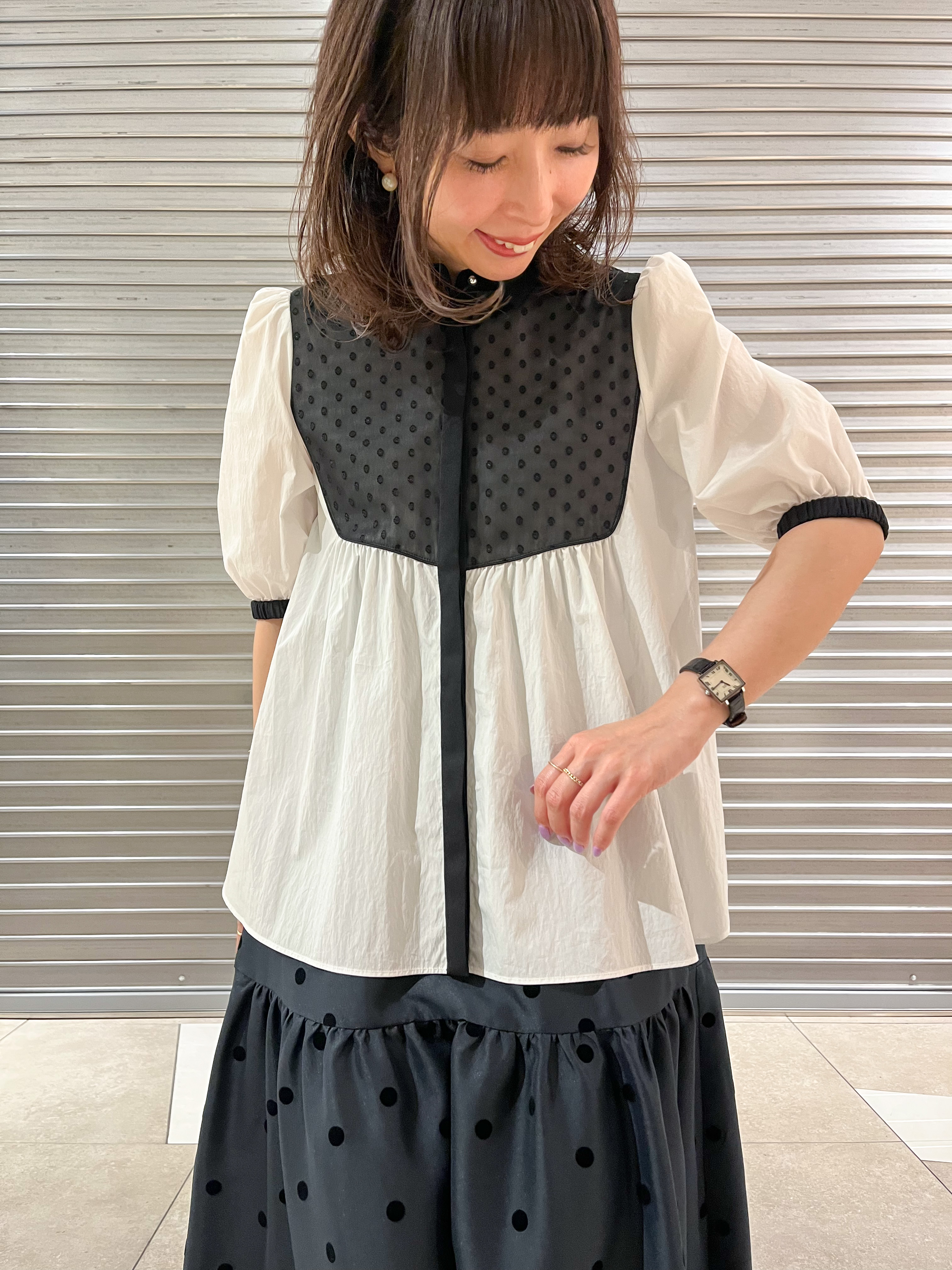 じゅんさんの「DRESSTERIOR｜【着映え】ブザム チュニックブラウス」を使ったコーディネート