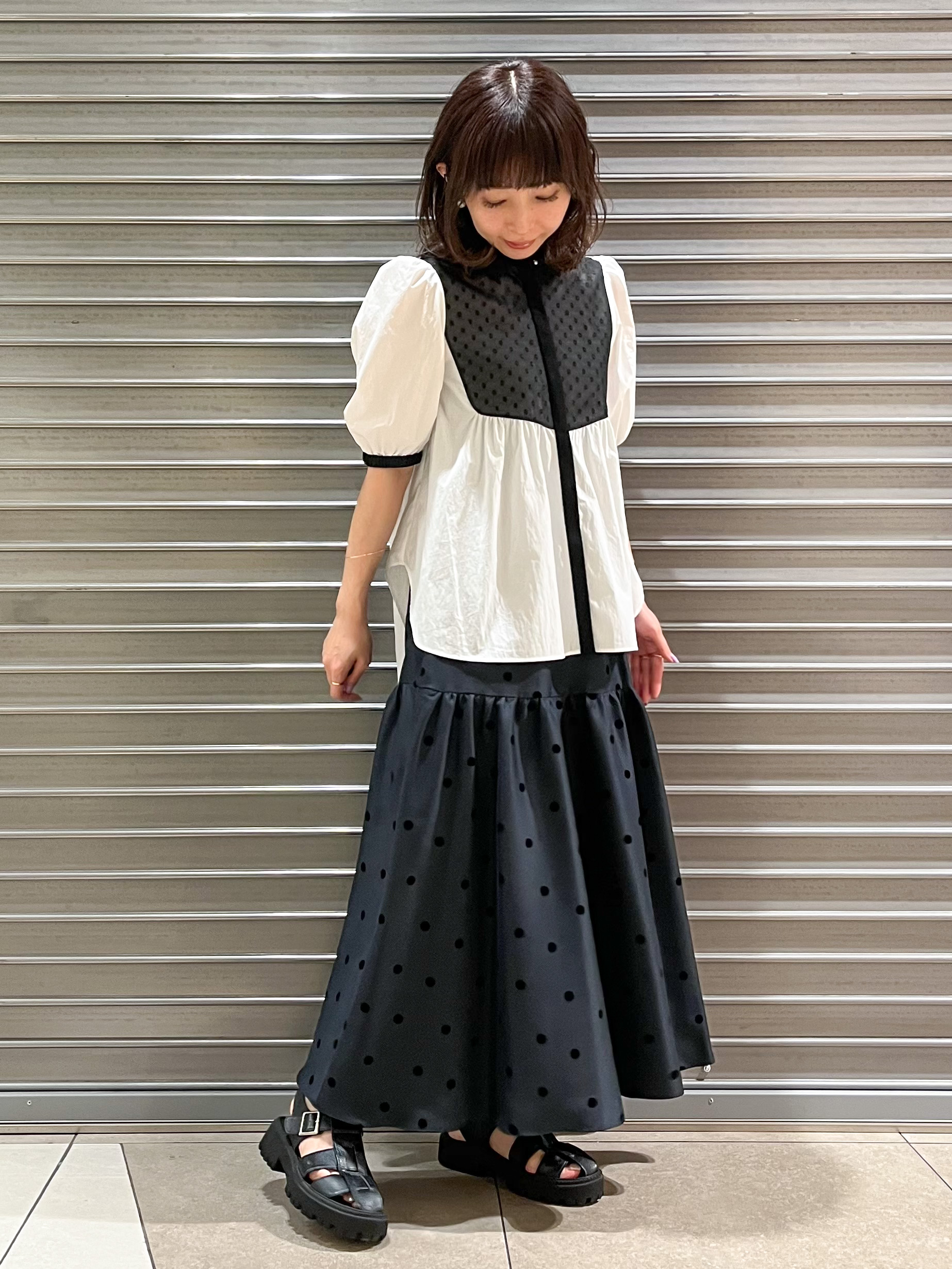 じゅんさんの「DRESSTERIOR｜【着映え】ブザム チュニックブラウス」を使ったコーディネート