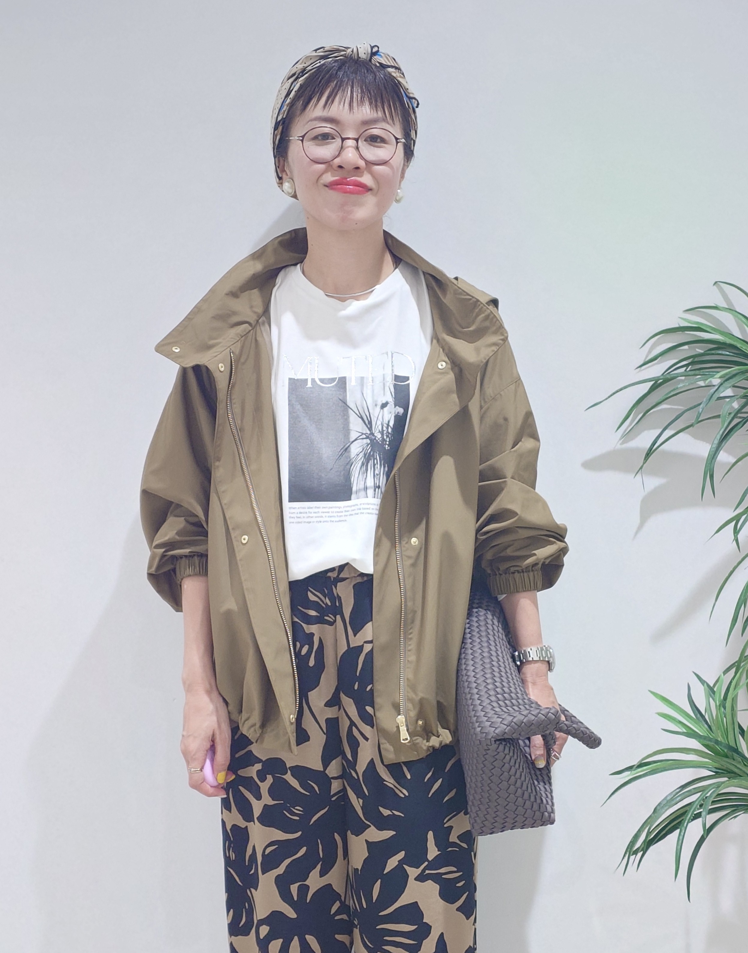 MUTSUKOさんの「UNTITLED｜【ロゴ・プリント】フォトグラフィックロンT」を使ったコーディネート