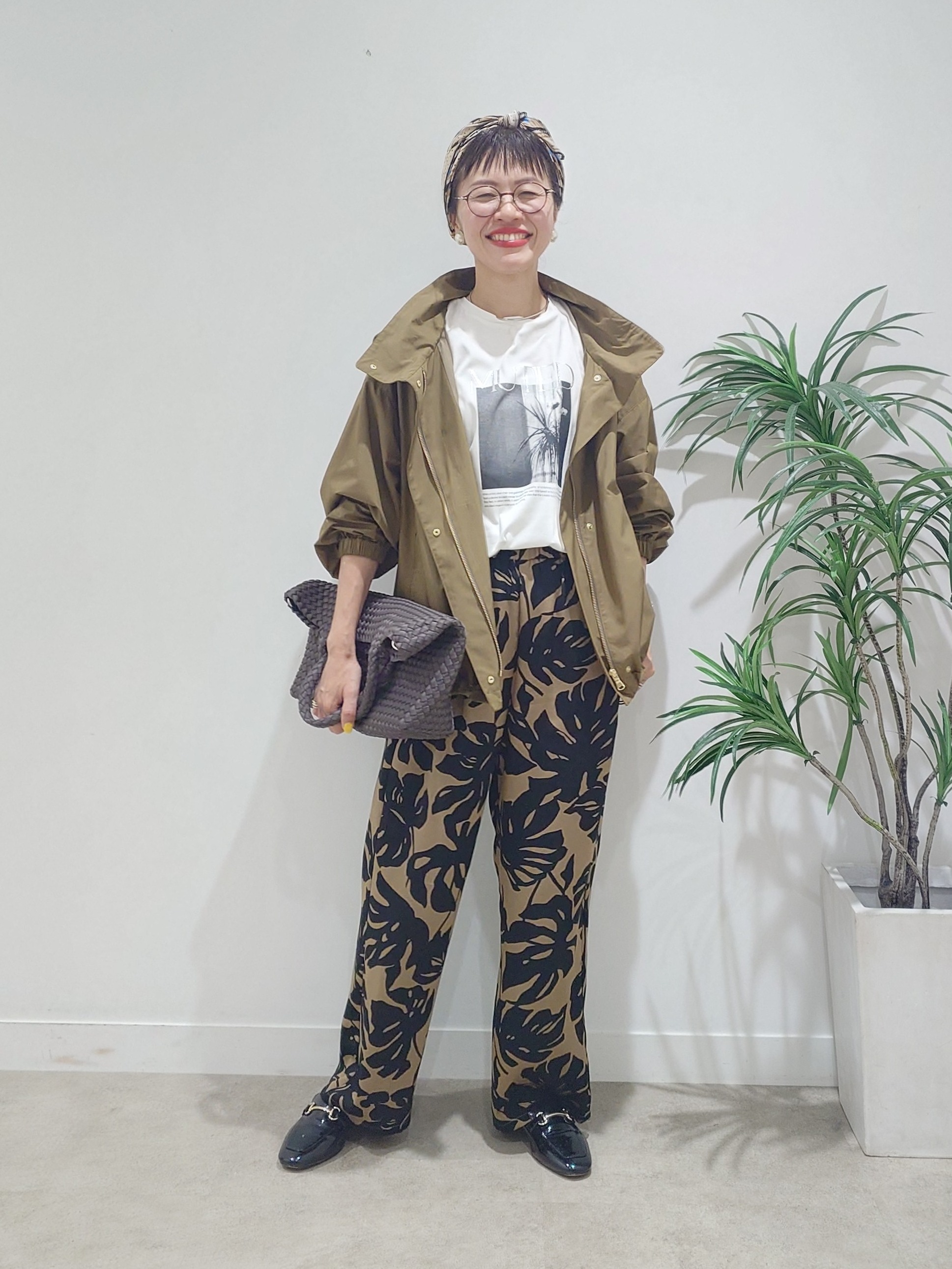 MUTSUKOさんの「UNTITLED｜【ロゴ・プリント】フォトグラフィックロンT」を使ったコーディネート