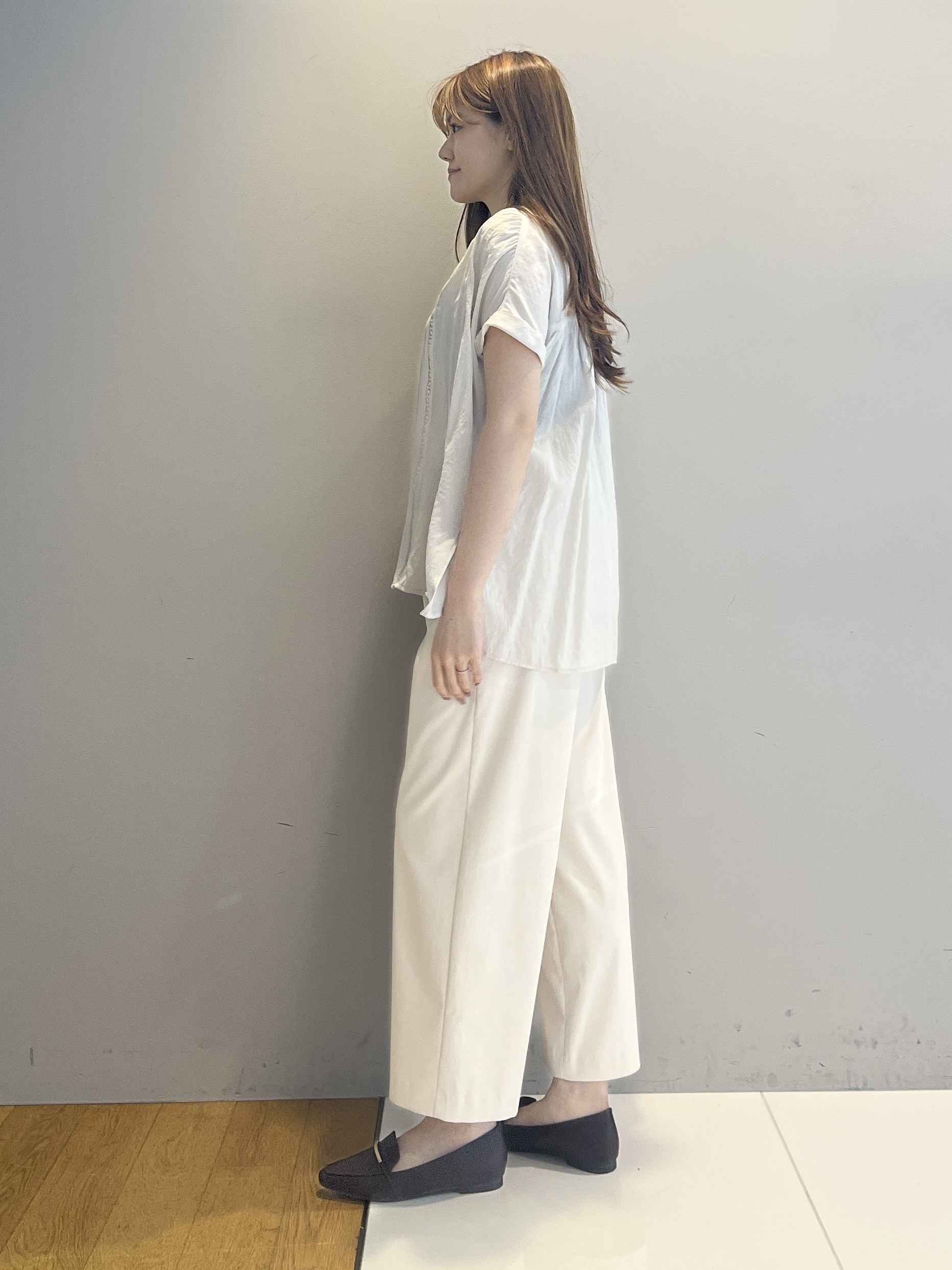 sayaさんの「grove｜【体系カバー◎】レースデザインスキッパーブラウス」を使ったコーディネート