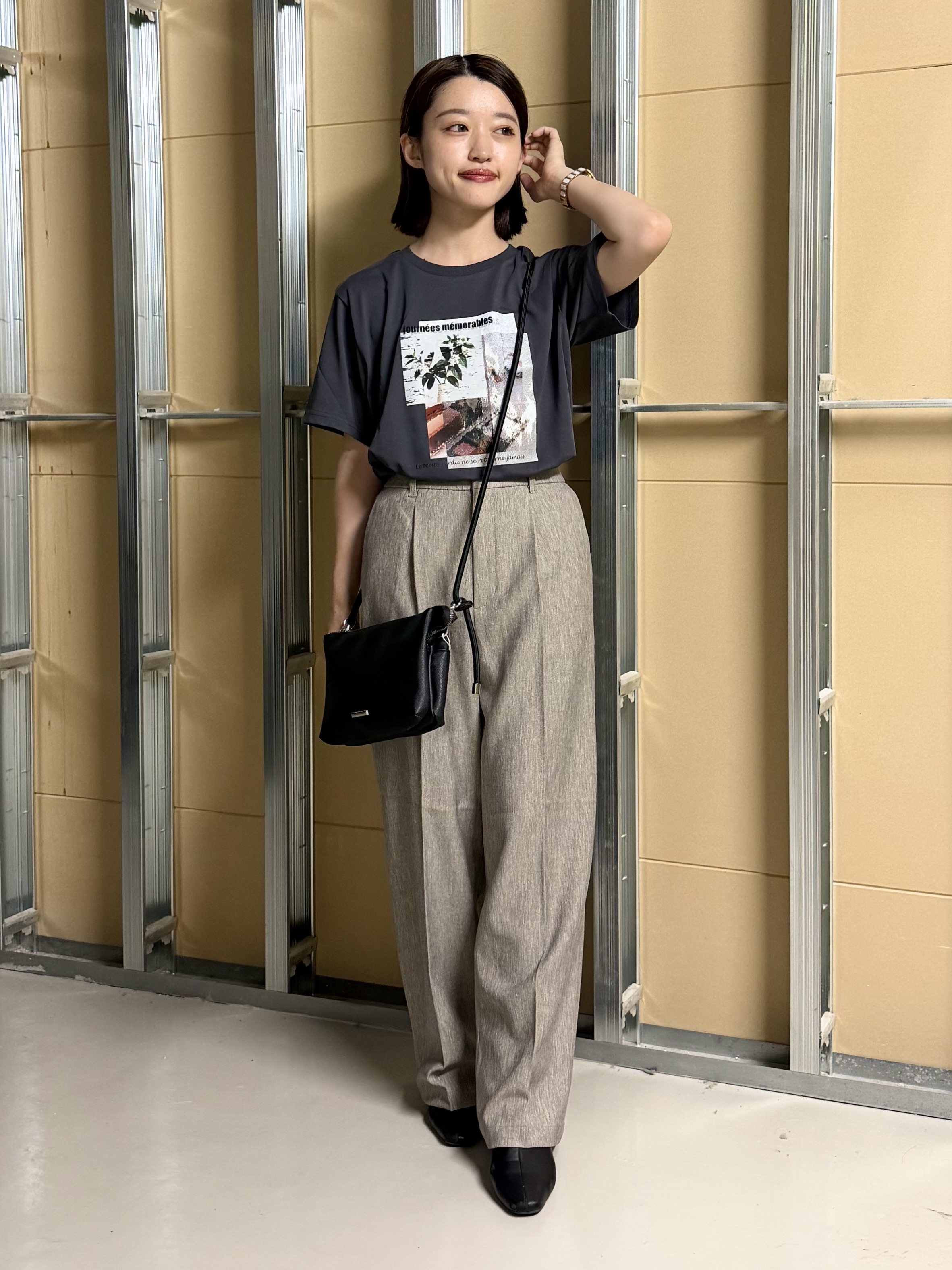 sahoさんの「THE SHOP TK｜【吸水速乾】プリントアソートTシャツ」を使ったコーディネート