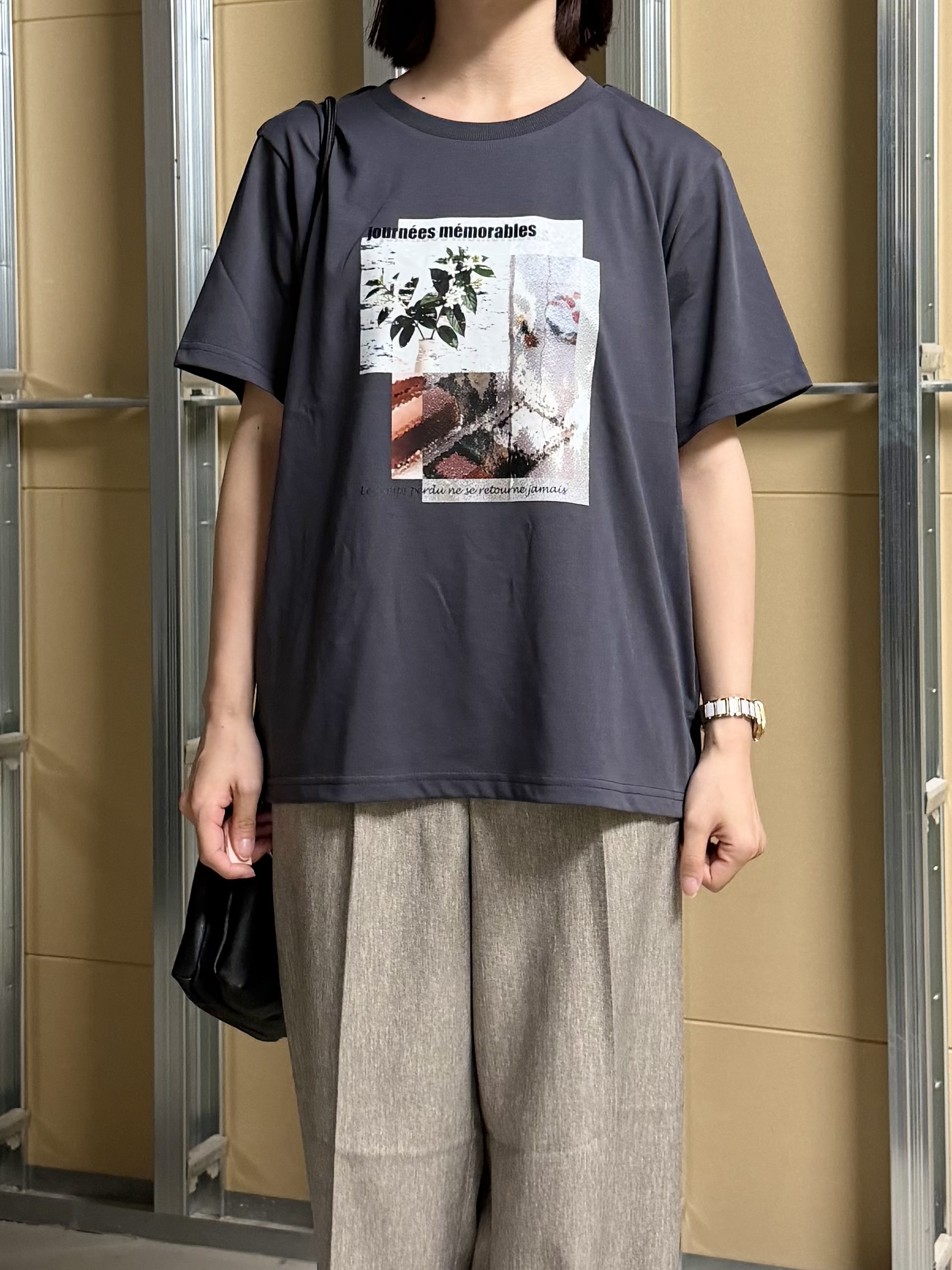 sahoさんの「THE SHOP TK｜【吸水速乾】プリントアソートTシャツ」を使ったコーディネート