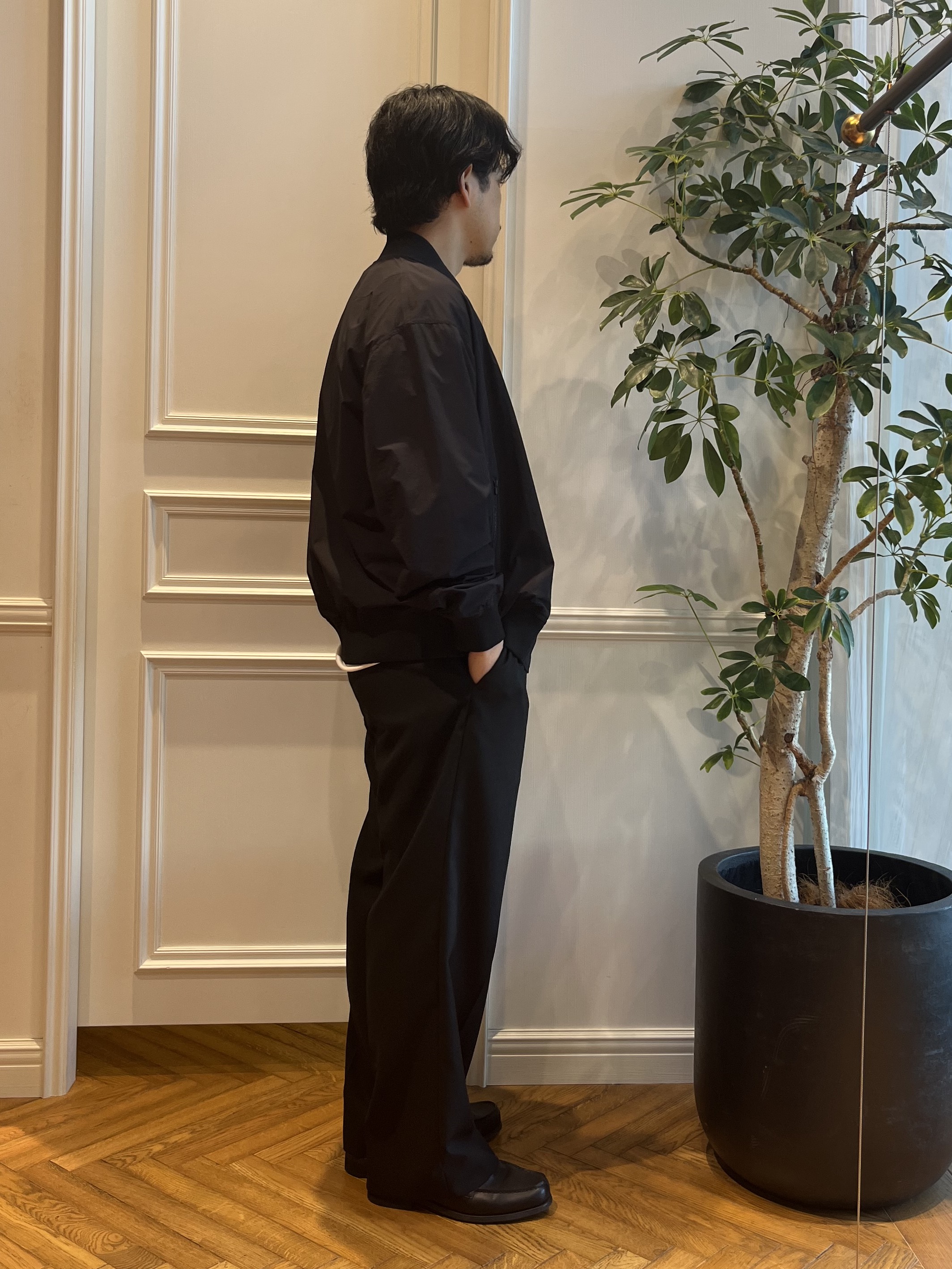Tokuさんの「DRESSTERIOR｜◆【干場義雅&times;K－3B&times;DRESSTERIOR】ブラックMA－1」を使ったコーディネート