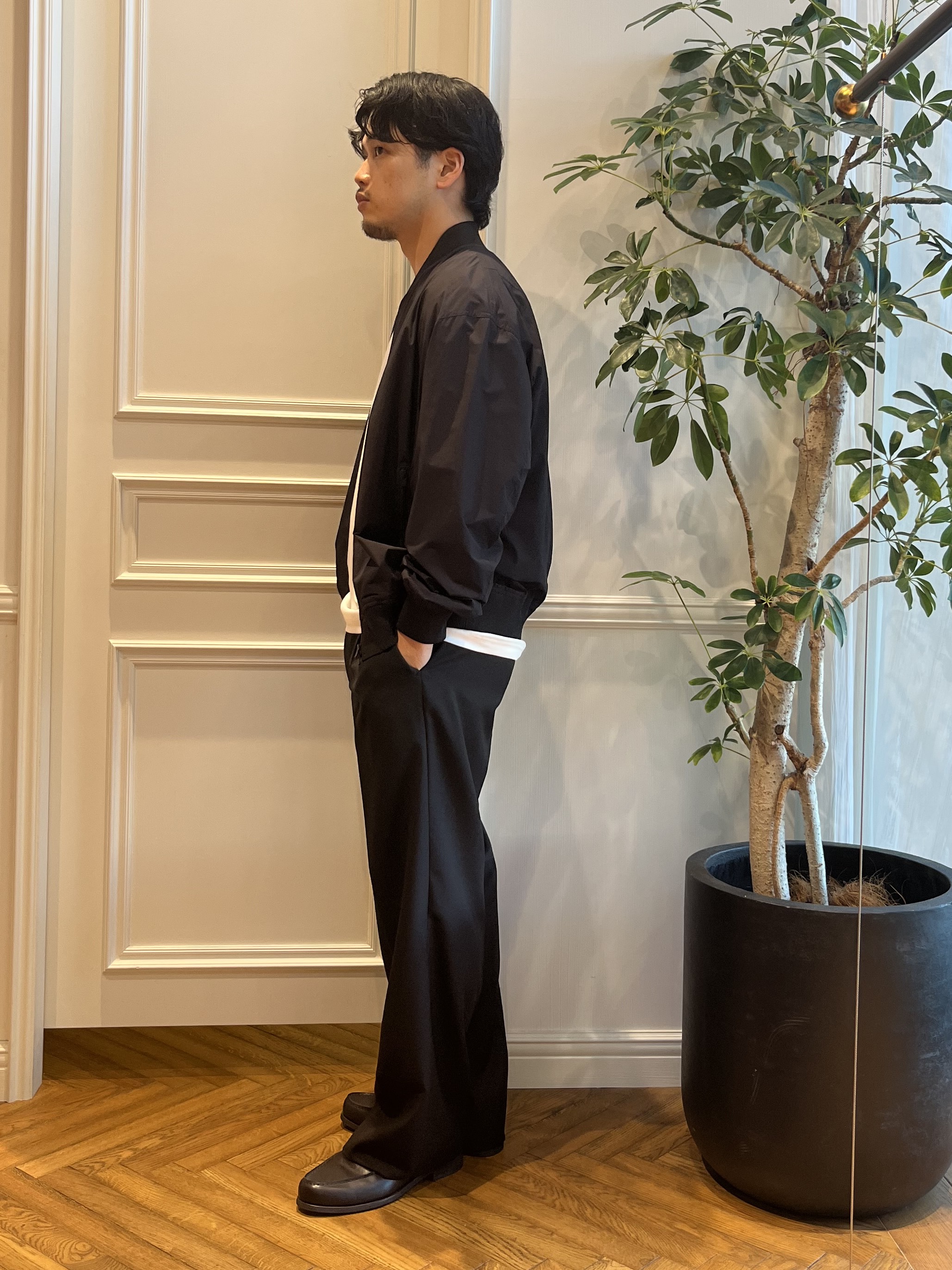 Tokuさんの「DRESSTERIOR｜◆【干場義雅&times;K－3B&times;DRESSTERIOR】ブラックMA－1」を使ったコーディネート