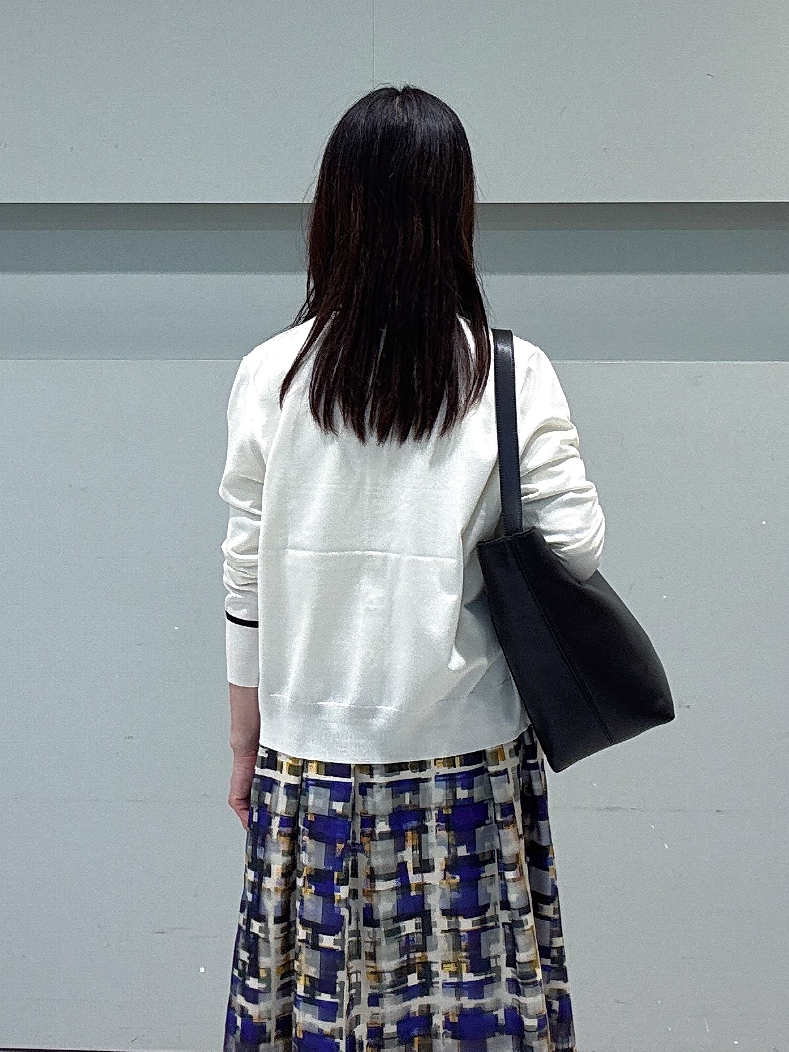 makiさんの「UNTITLED｜【アンサンブル可能/秋羽織り】コンパクトニットカーディガン」を使ったコーディネート