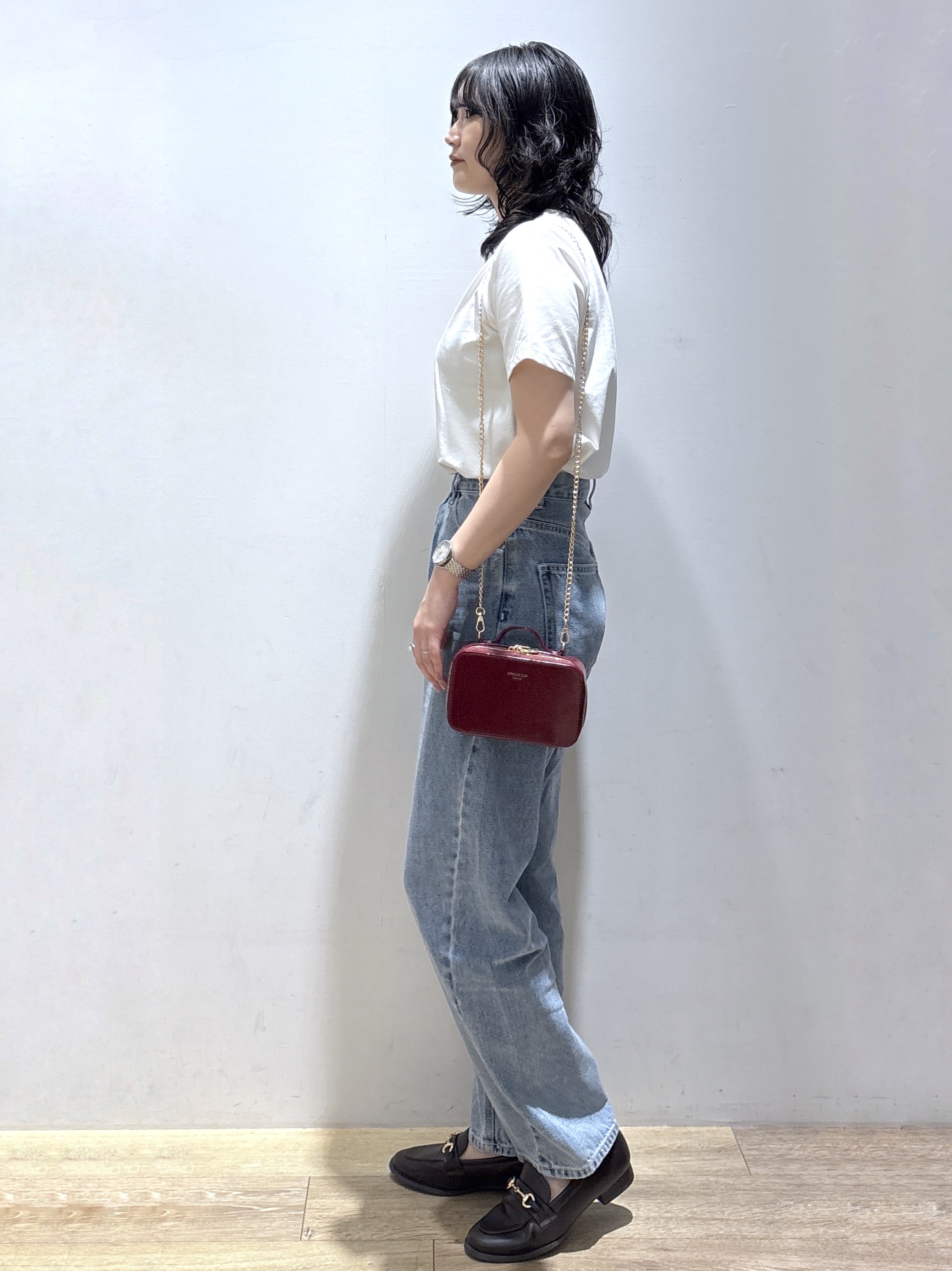 mizukiさんの「index｜【UV】フラワープリントTシャツ≪洗濯機OK／接触冷感≫」を使ったコーディネート