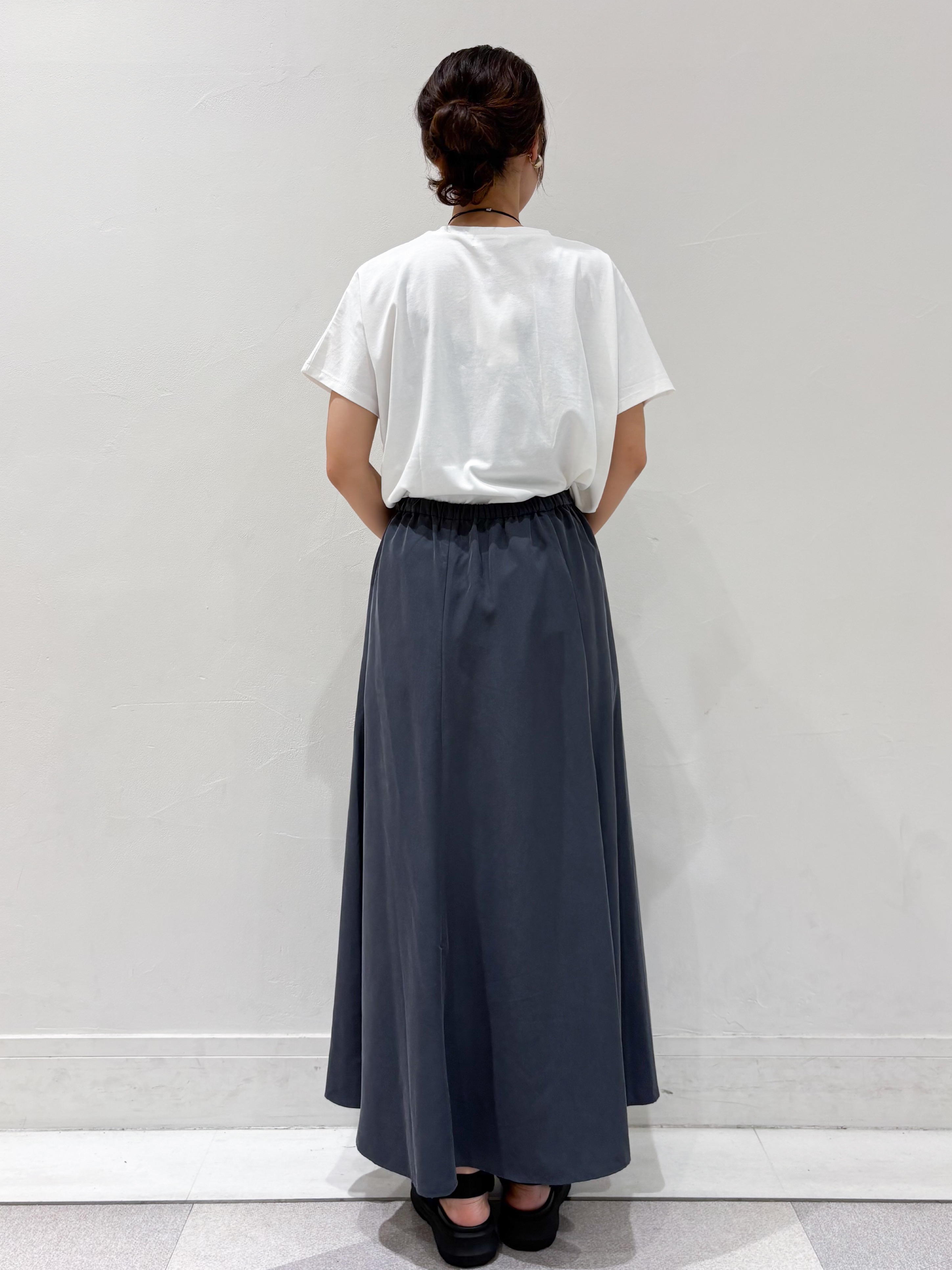 ちえさんの「OPAQUE.CLIP｜フォトプリントTシャツ【洗濯機OK】」を使ったコーディネート