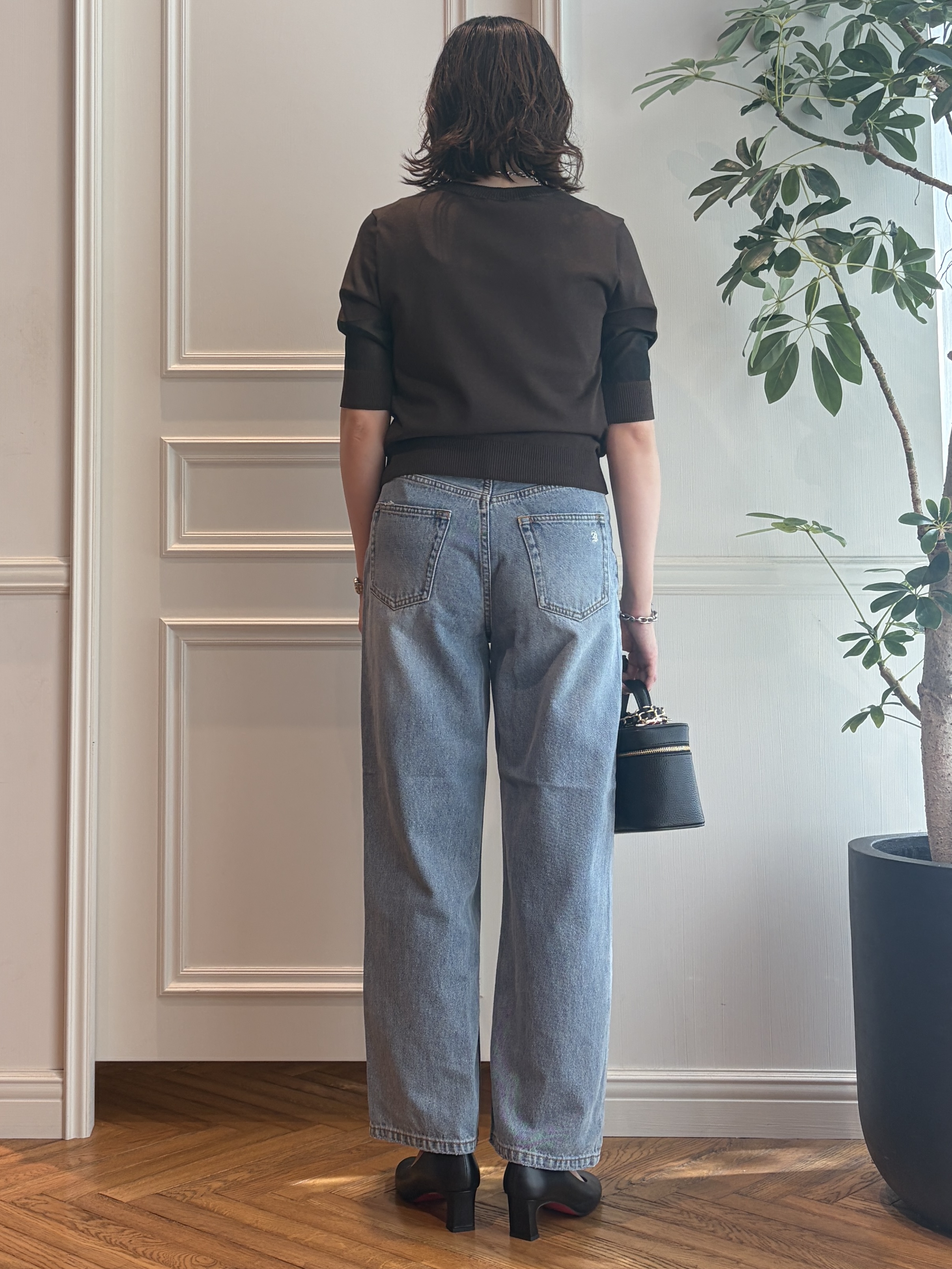 nakaoさんの「DRESSTERIOR｜ヴィンテージ ユーズド ストレートデニム」を使ったコーディネート