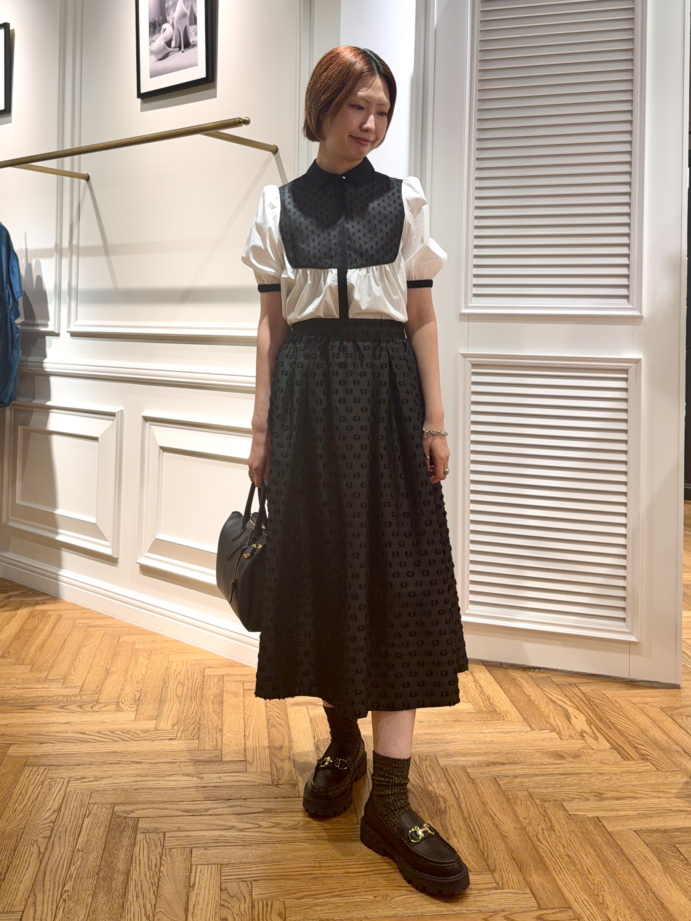 renaさんの「DRESSTERIOR｜【着映え】ブザム チュニックブラウス」を使ったコーディネート