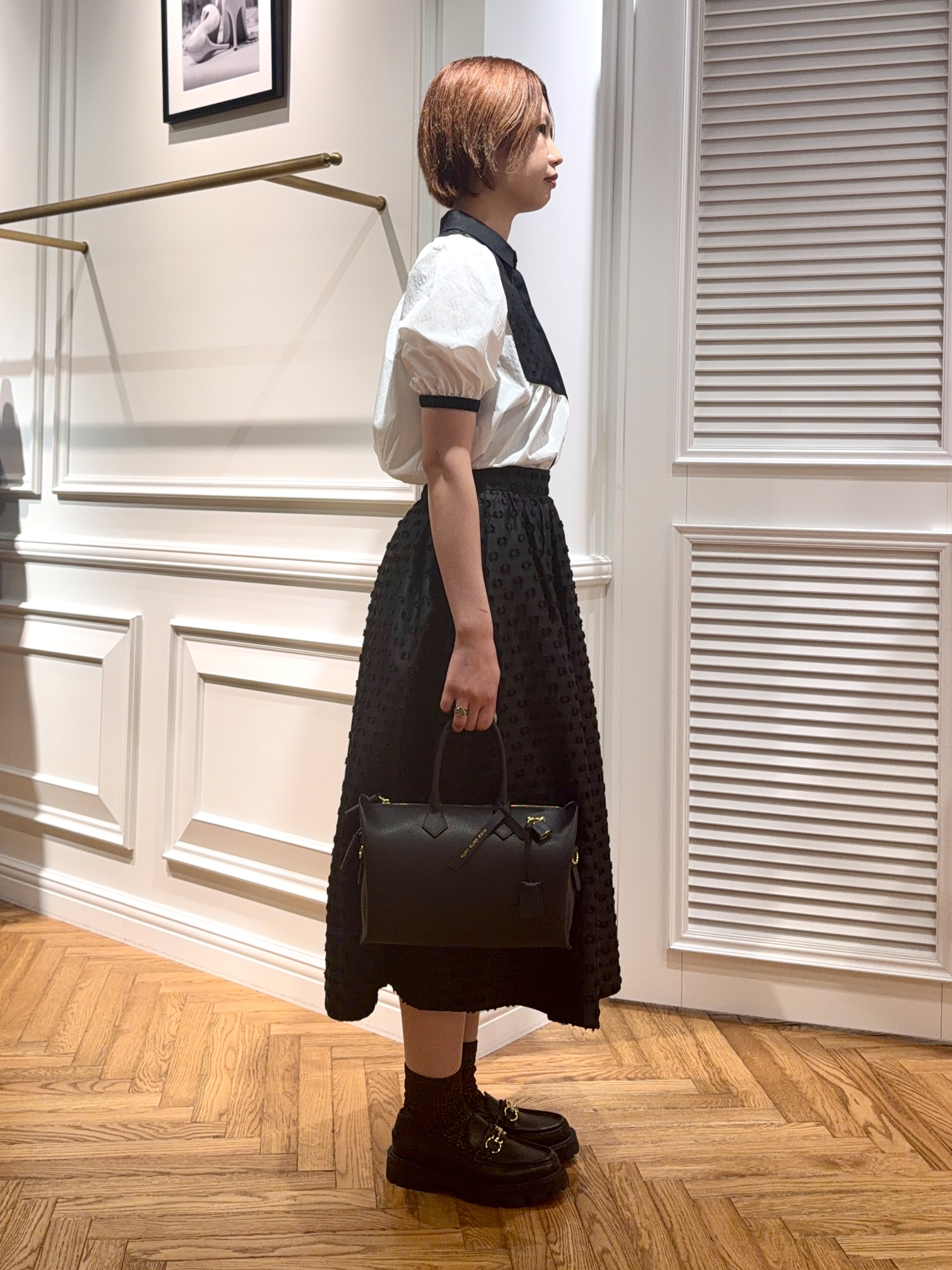 renaさんの「DRESSTERIOR｜【着映え】ブザム チュニックブラウス」を使ったコーディネート