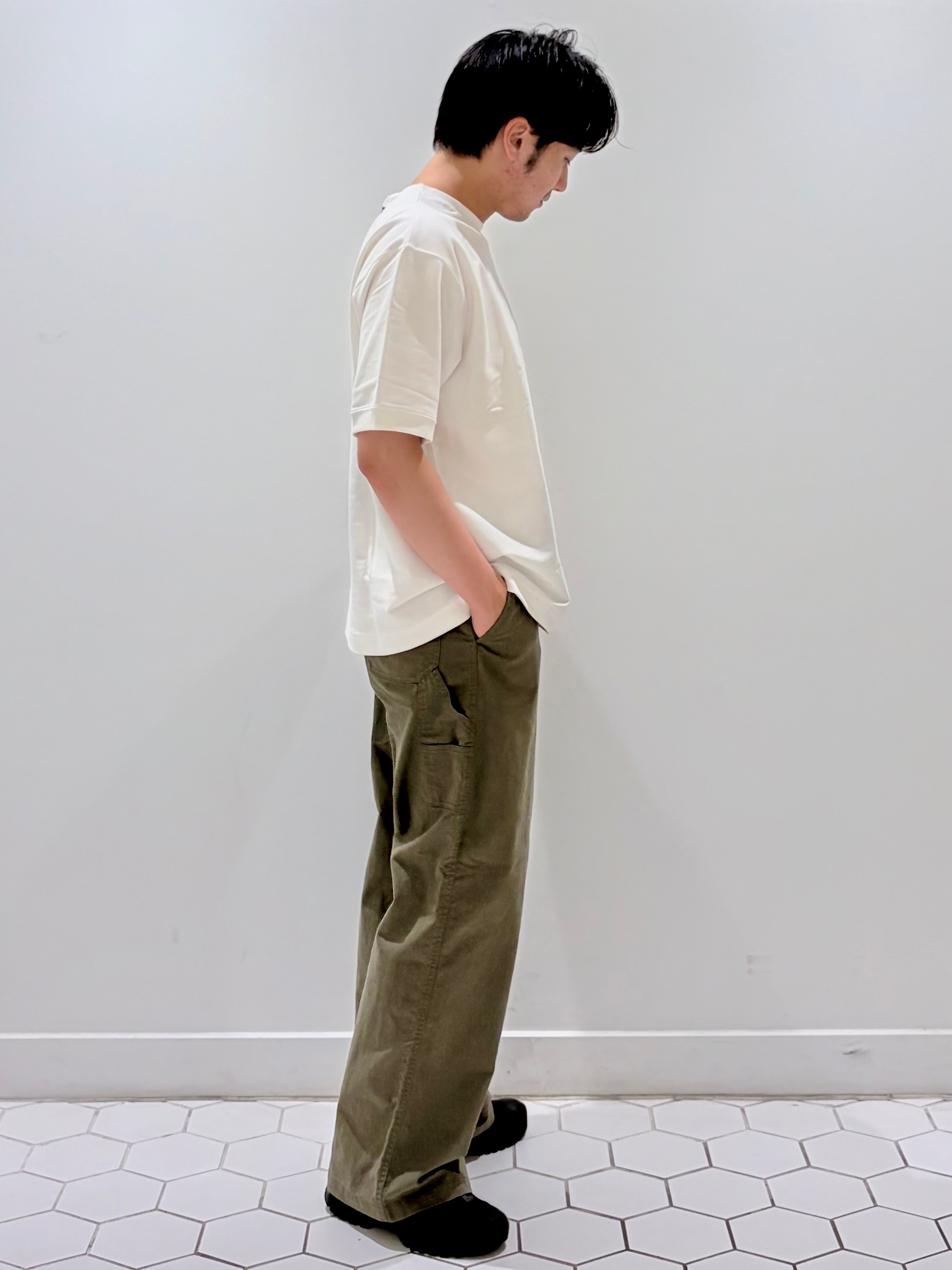 takeruさんの「Dessin｜コットンナイロン ペインターパンツ」を使ったコーディネート