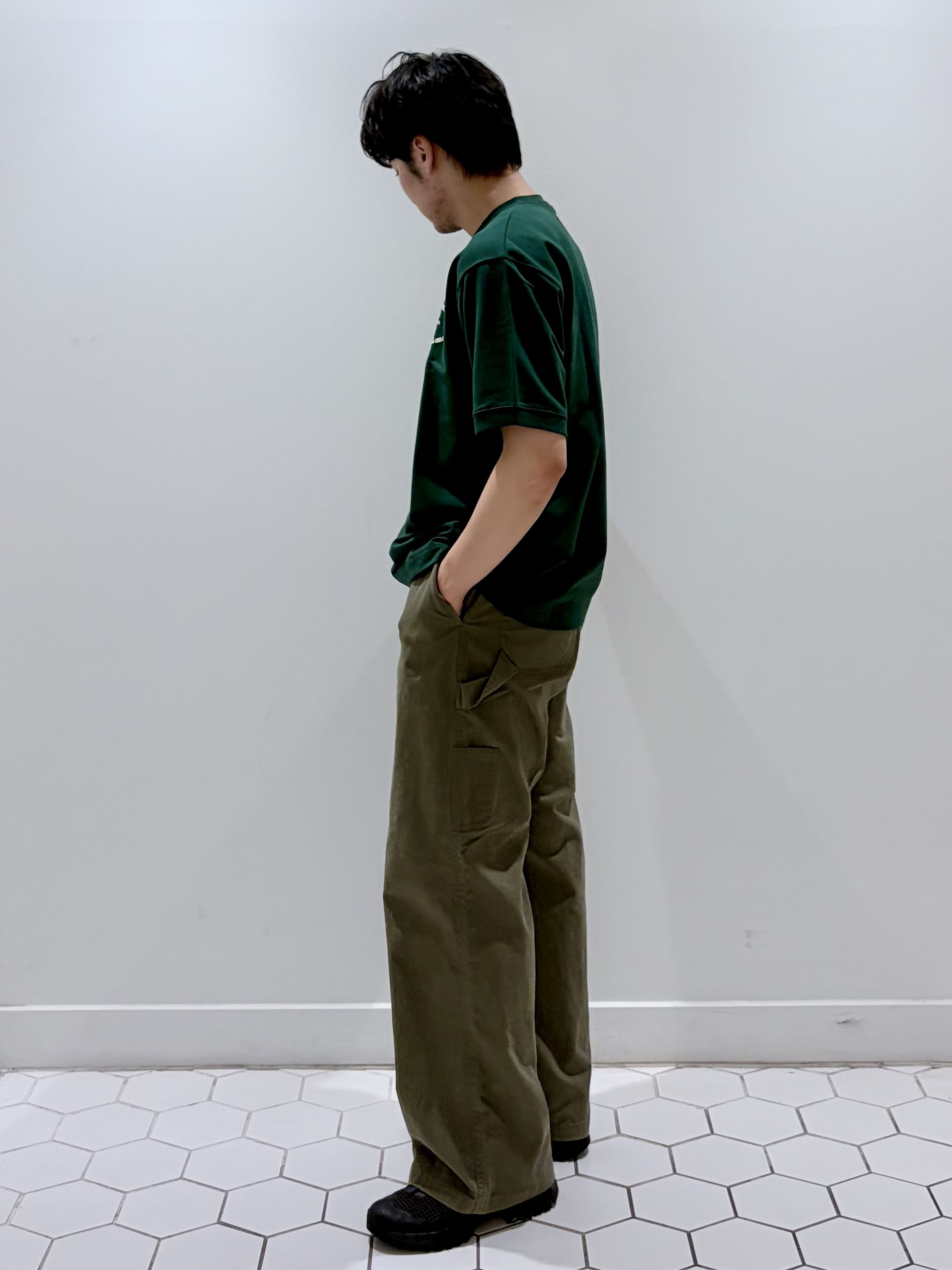 takeruさんの「Dessin｜コットンナイロン ペインターパンツ」を使ったコーディネート