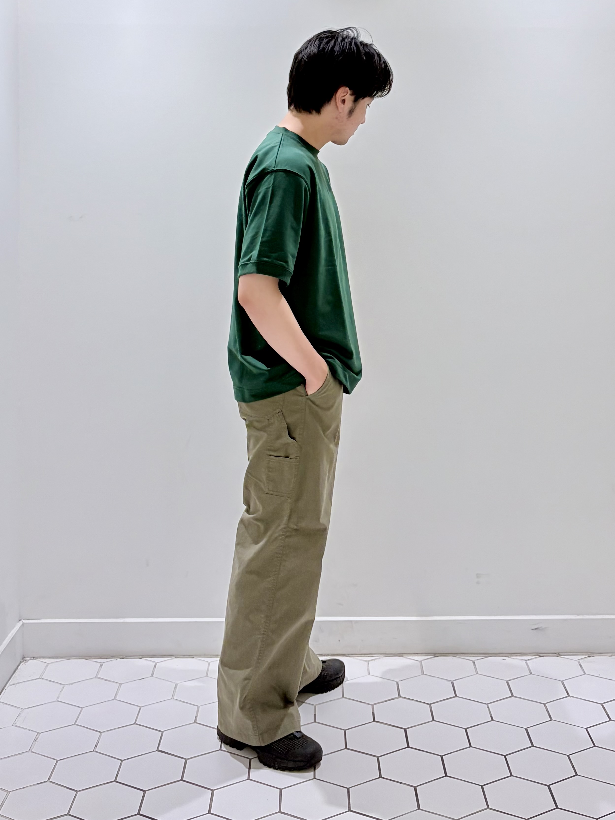 takeruさんの「Dessin｜コットンナイロン ペインターパンツ」を使ったコーディネート
