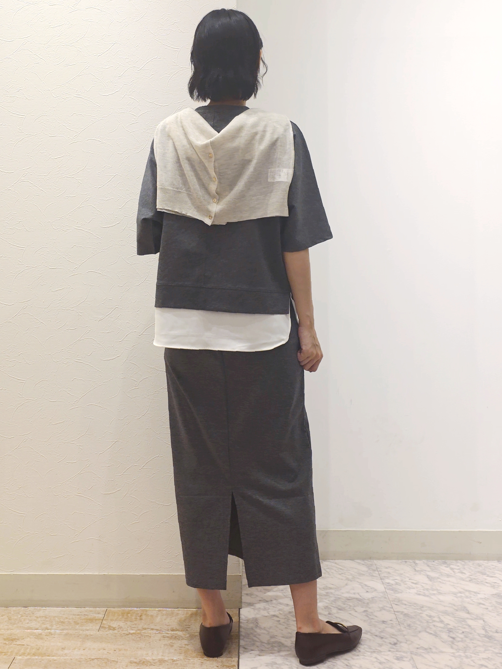 ケイさんの「grove｜高評価！【洗える／名品】大人の透け感、シアーカーディガン」を使ったコーディネート