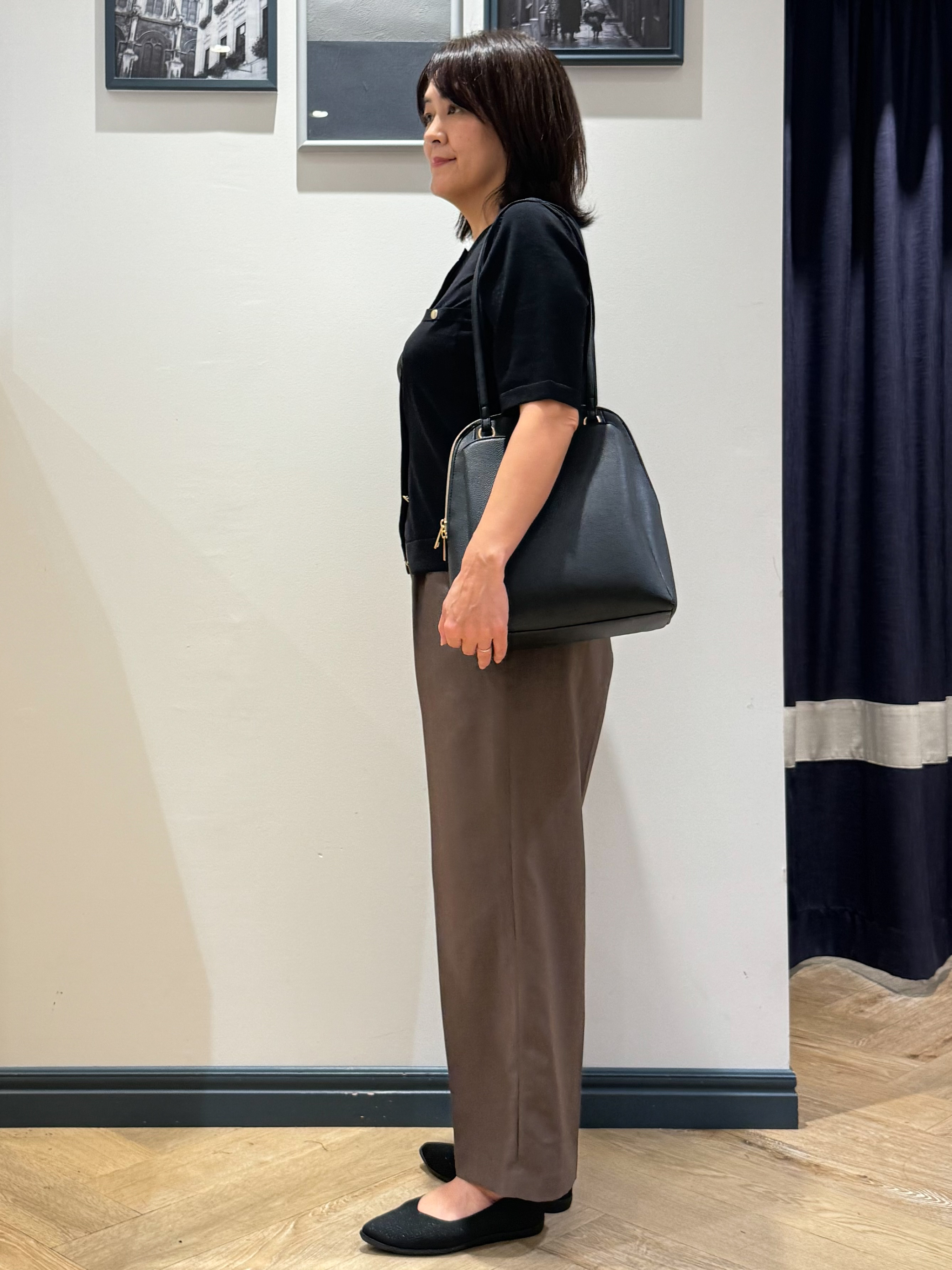Lilyさんの「grove｜【ひんやり・UV・洗濯機◎】上品コットン混カーディガン」を使ったコーディネート