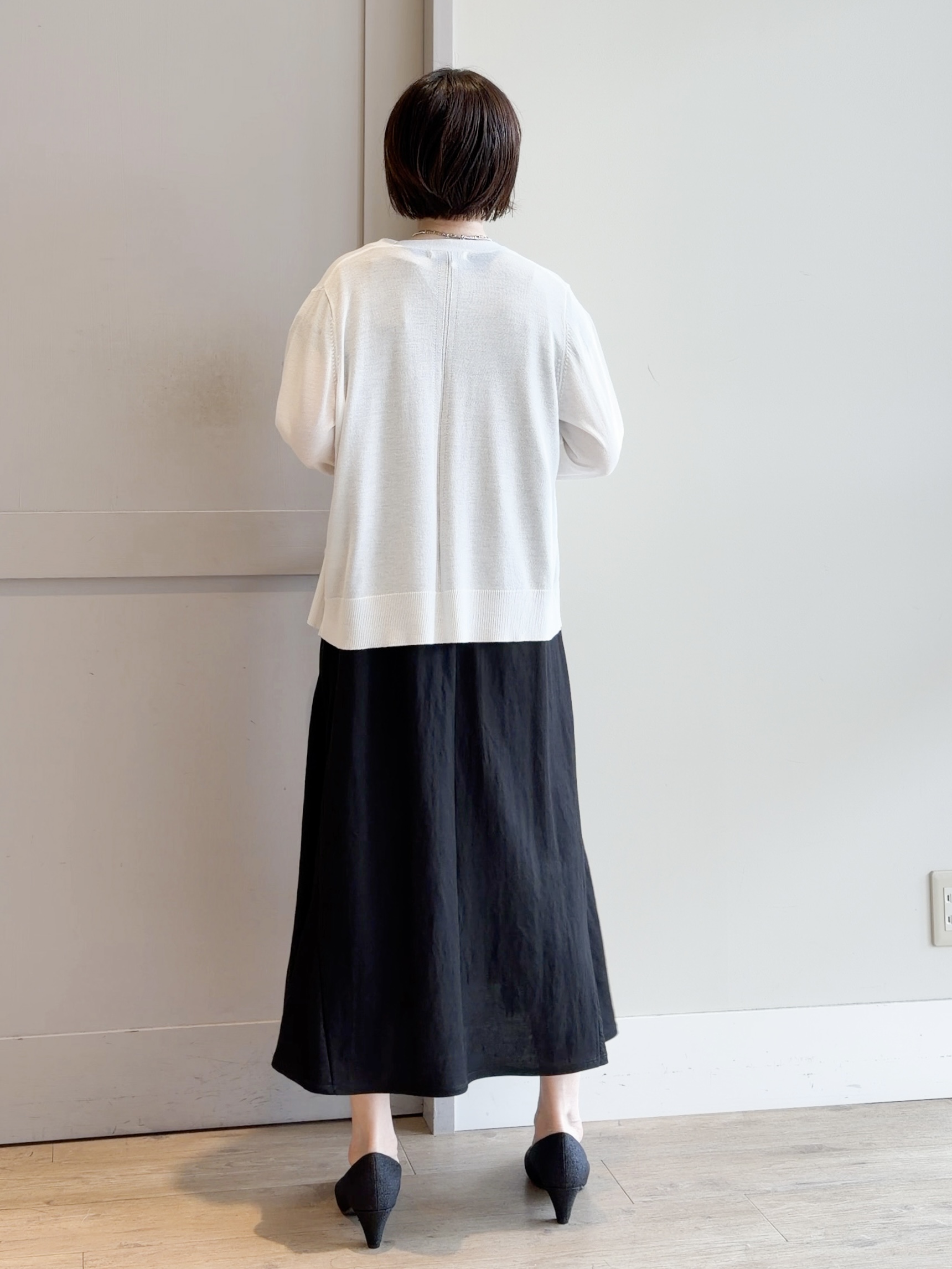 yamakoさんの「grove｜高評価！【UVカット】ベーシックショートカーディガン」を使ったコーディネート