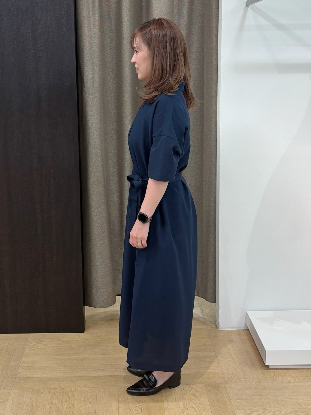 Keiさんの「UNTITLED｜【初秋も活躍/UVカット/接触冷感】エアリークールワンピース」を使ったコーディネート