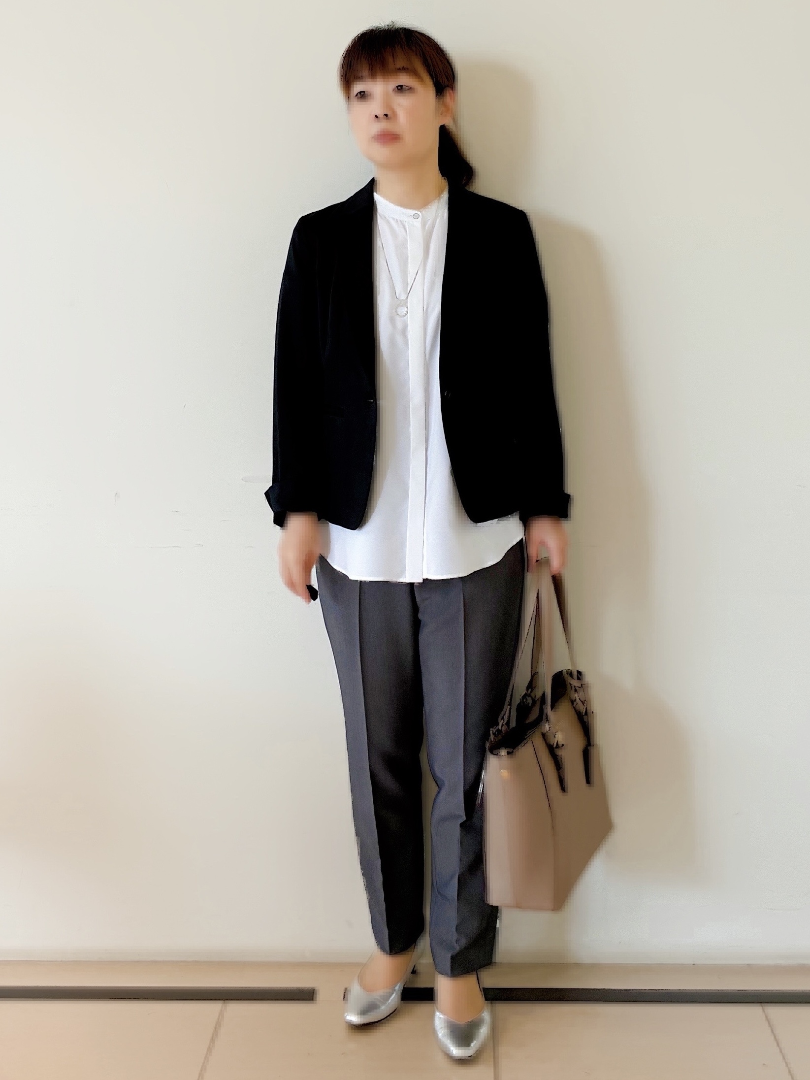 ひーさんの「Reflect｜【SS-4Lサイズ／UVカット／接触冷感】匠ジャケット／ベーシックテーラード」を使ったコーディネート